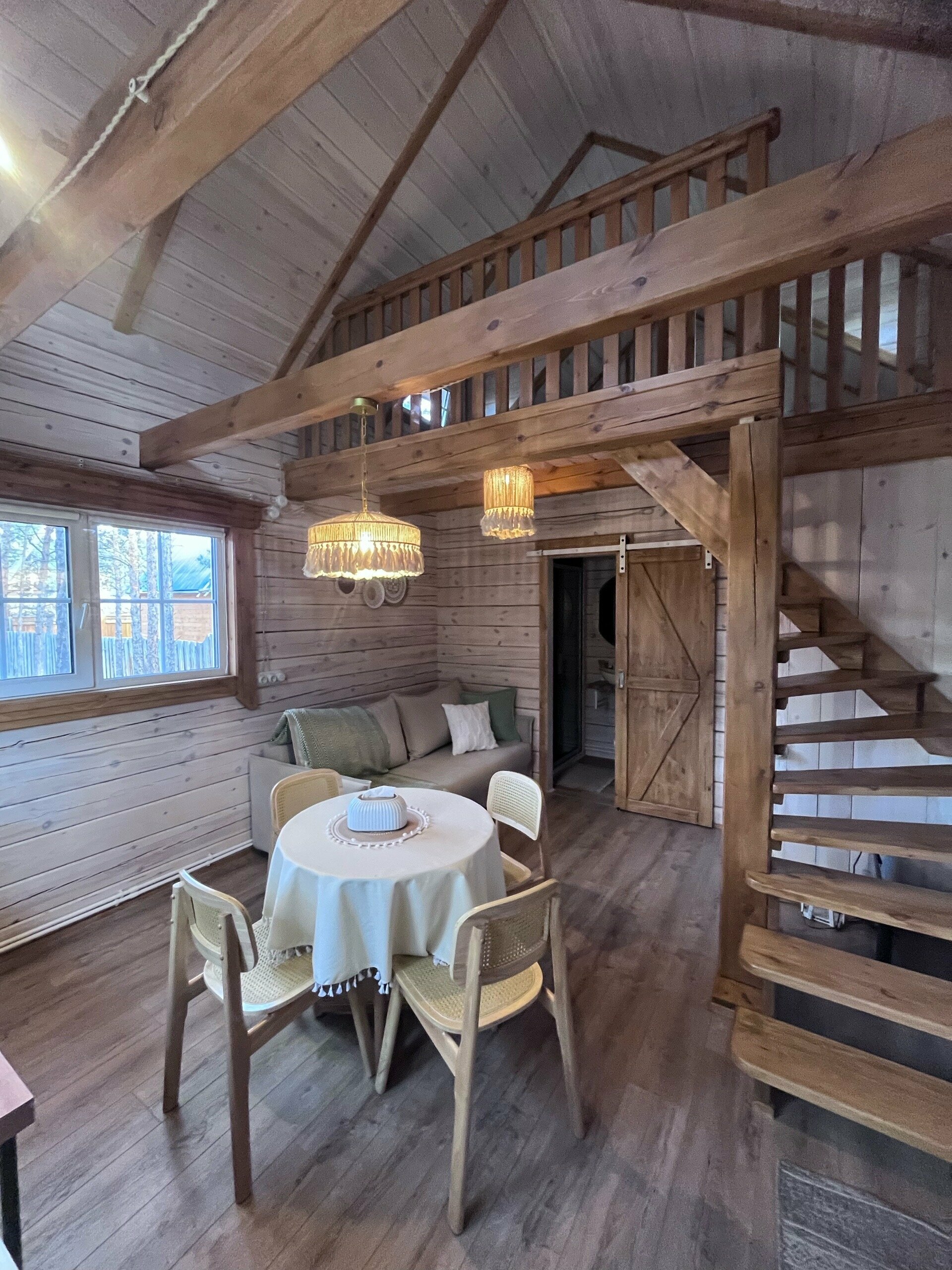 Коттедж с видом на лес