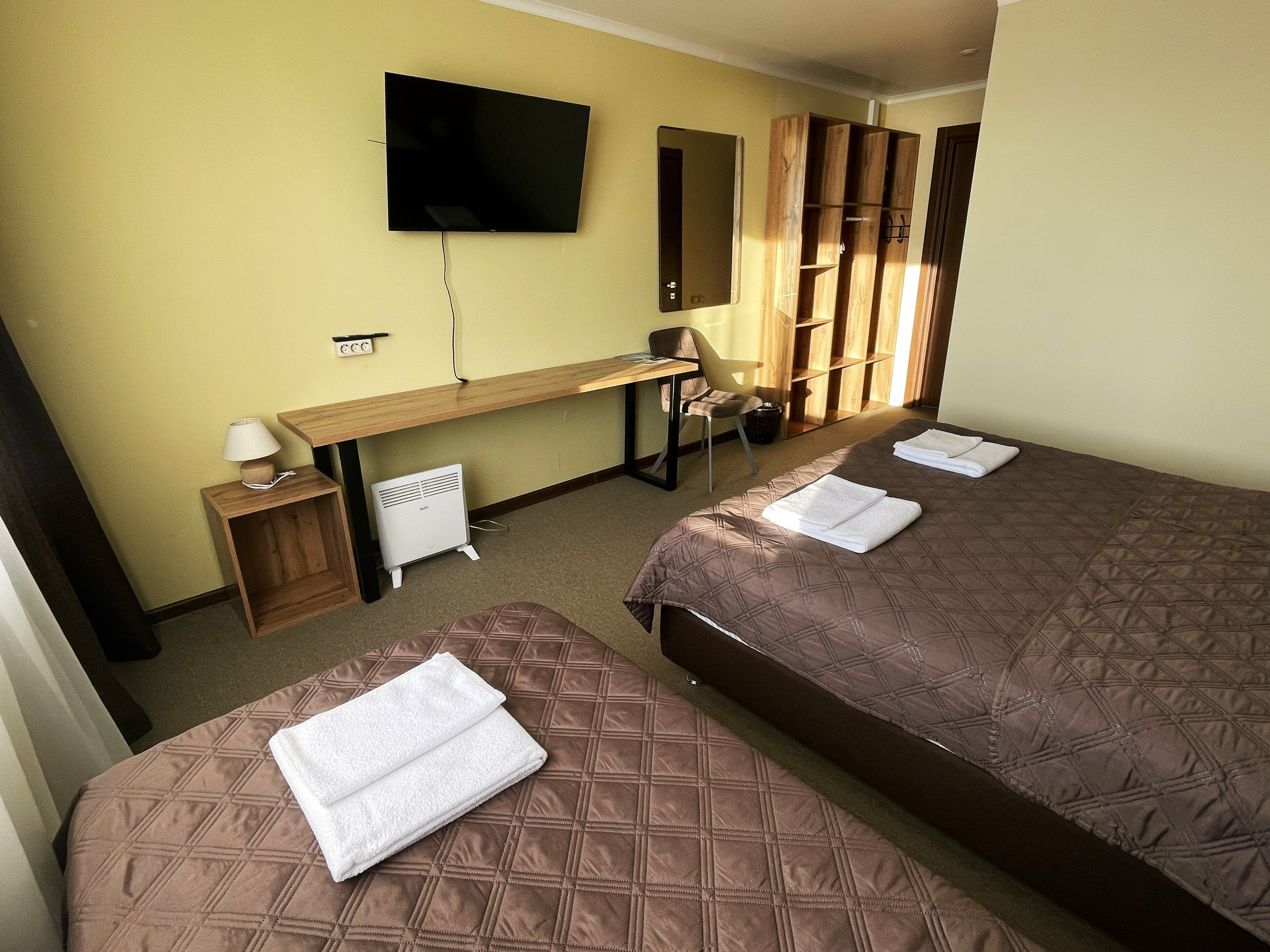 Стандартный двухместный номер с 1 кроватью или 2 отдельными кроватями