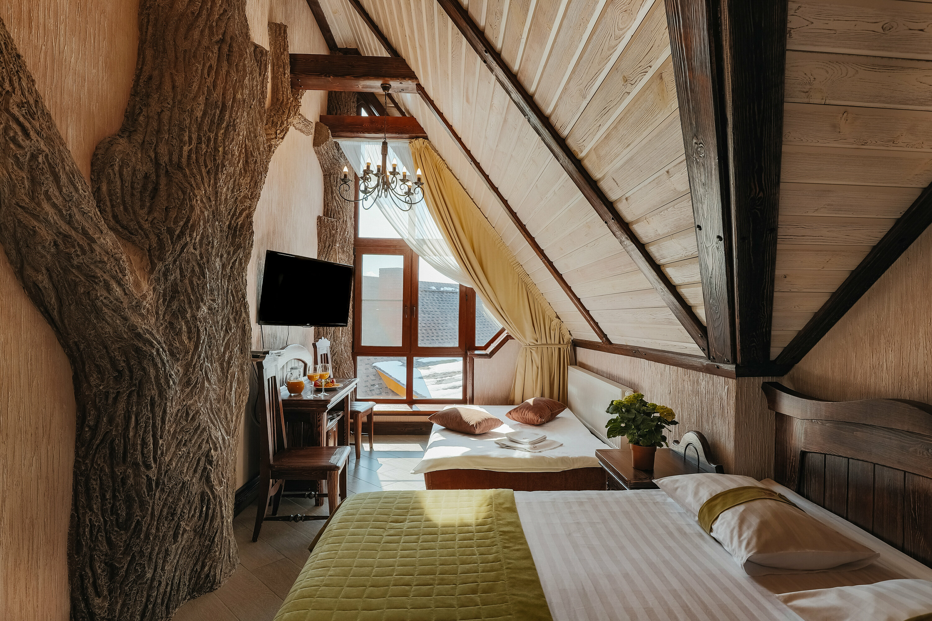 Делюкс трехместный