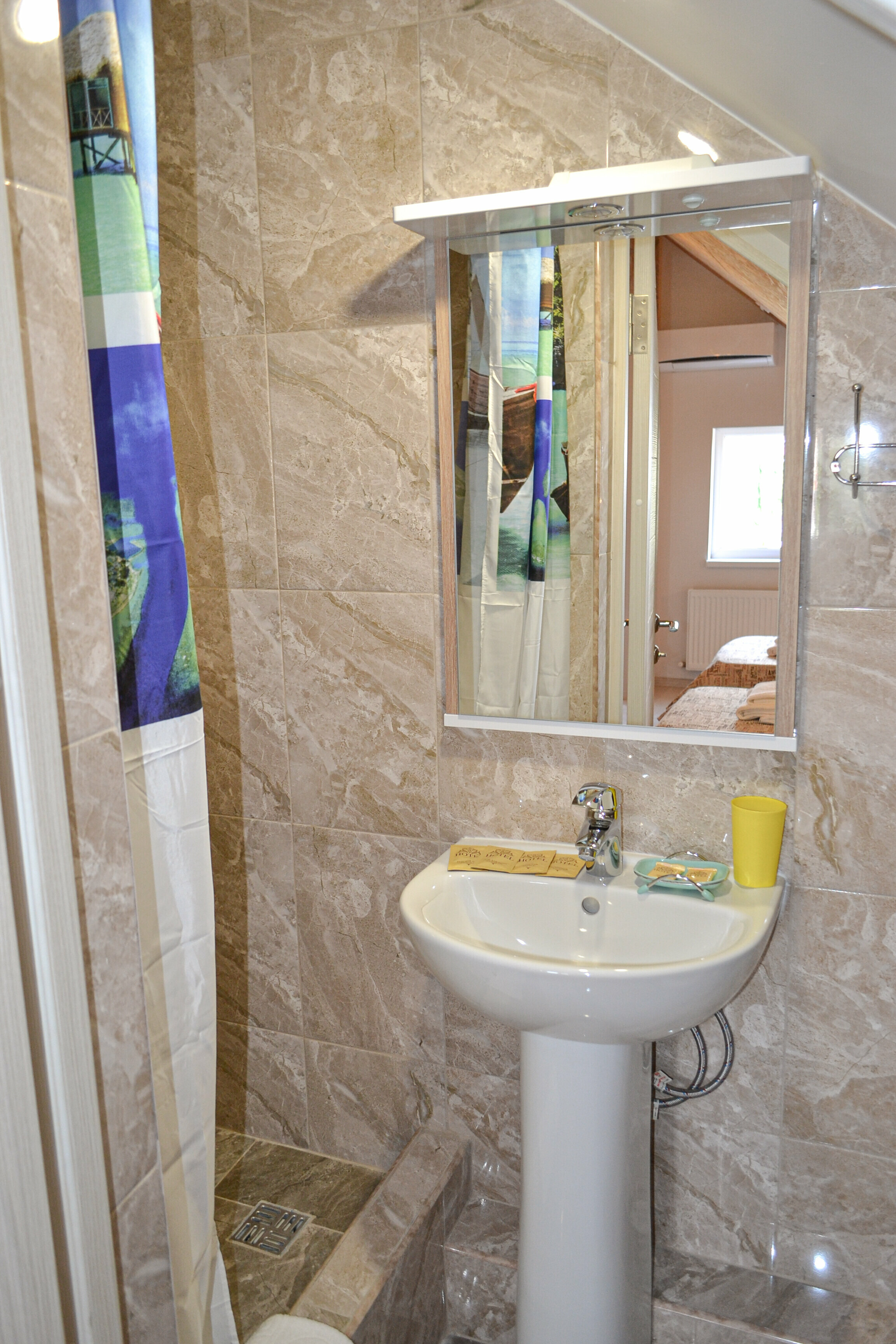 Двухместный номер с 2 отдельными кроватями Мансарда