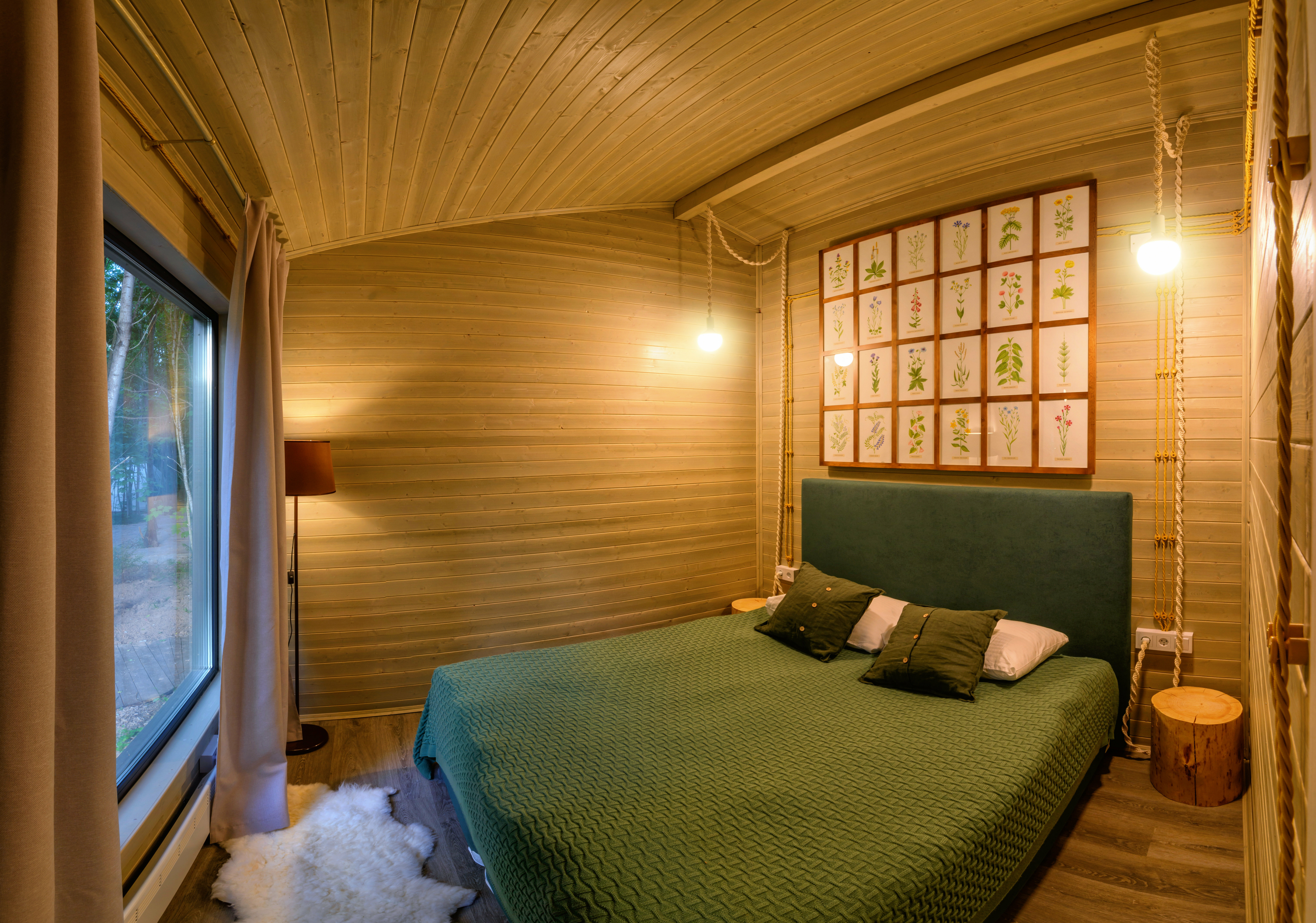 Коттедж с панорамным остеклением