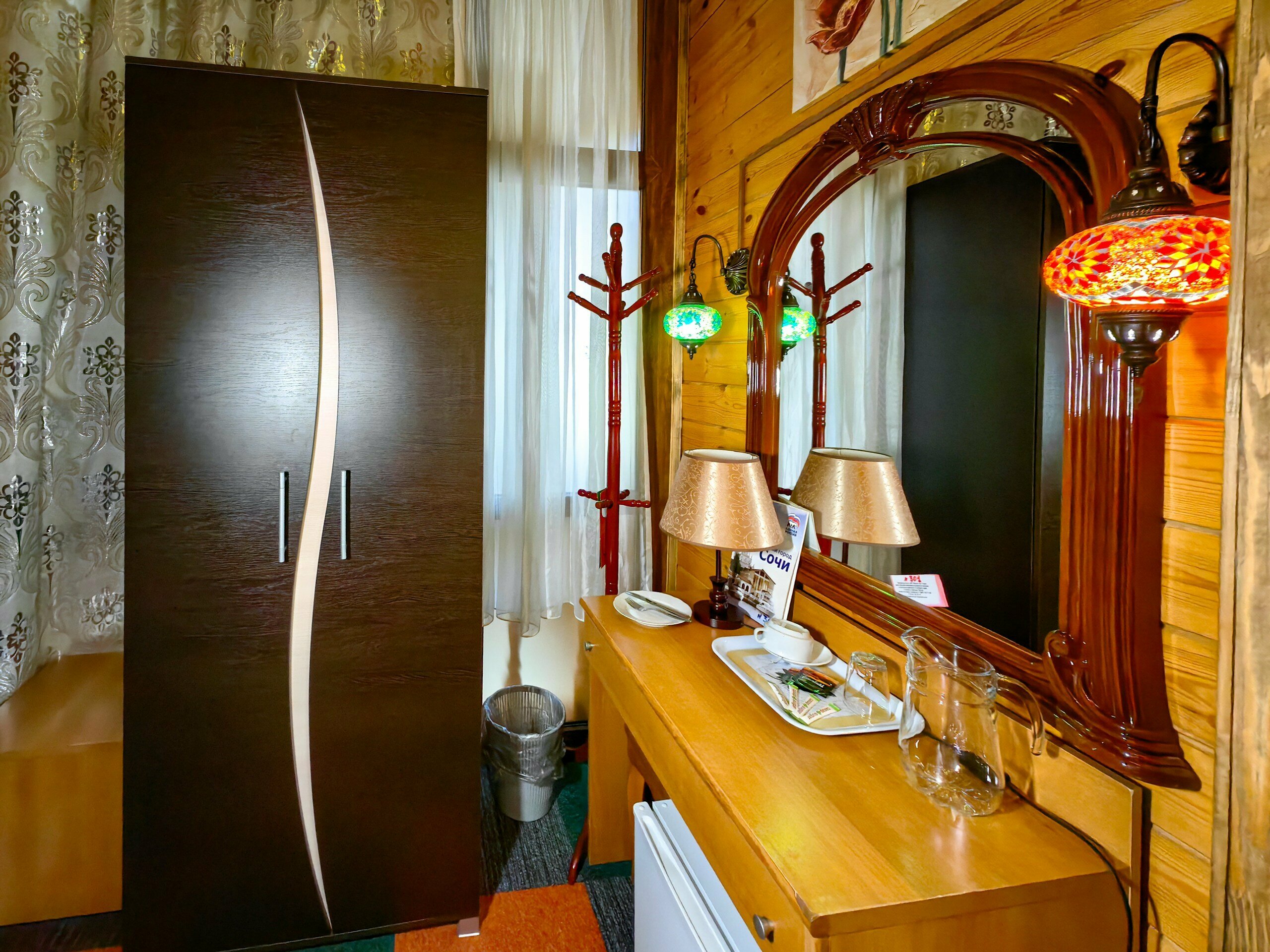 Одноместная комната с видом на горы