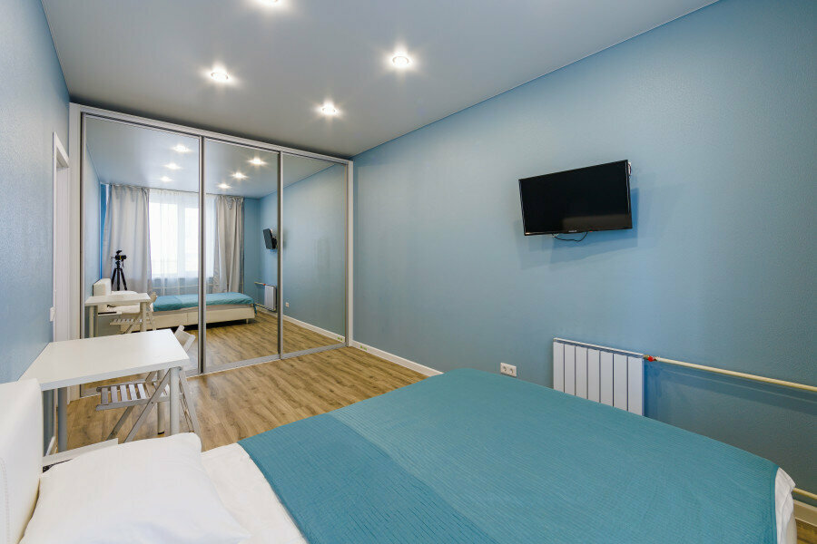 Апартамент с тремя спальнями и кухней-гостиной