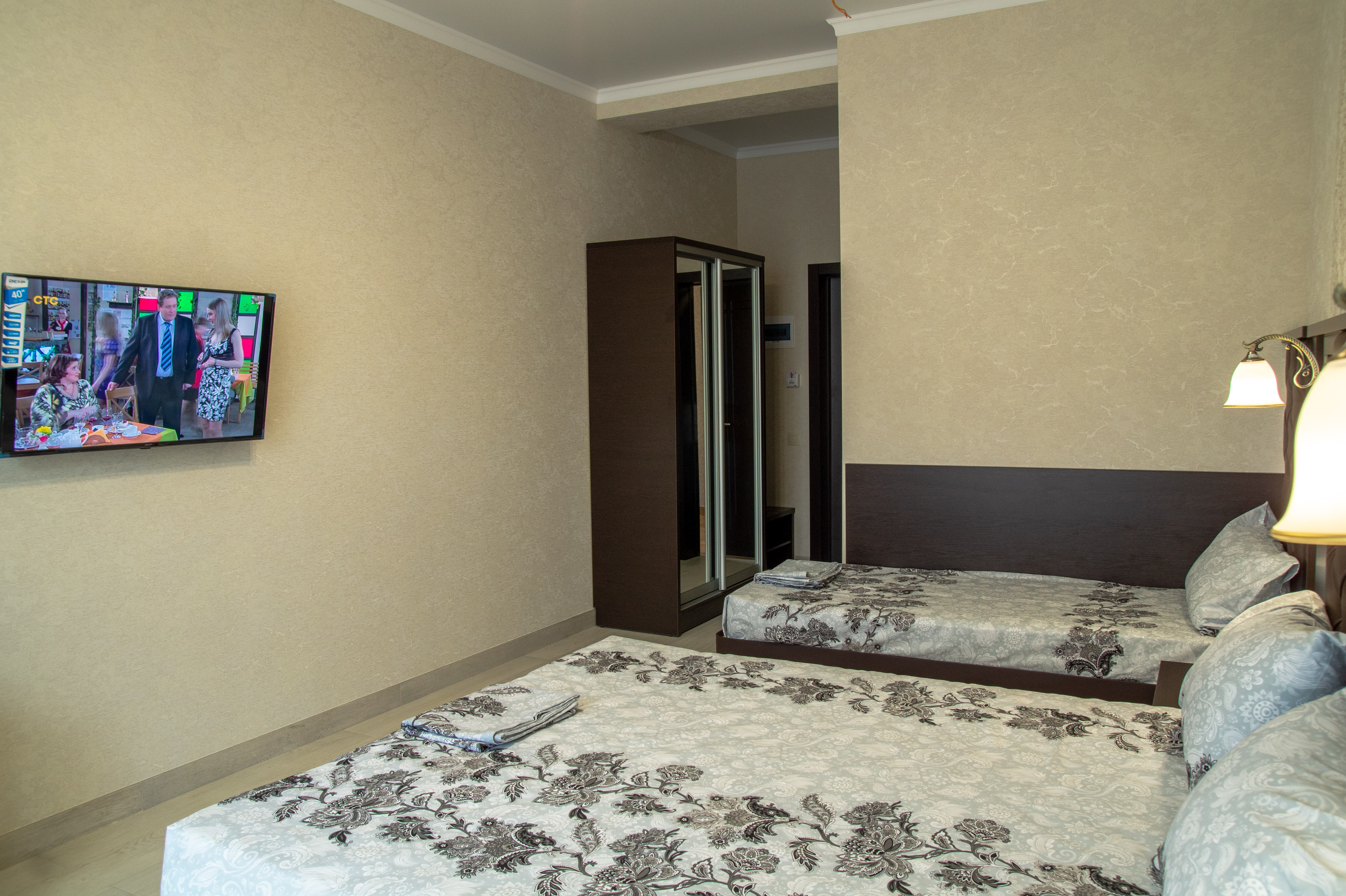 Четырехместный номер с видом на море