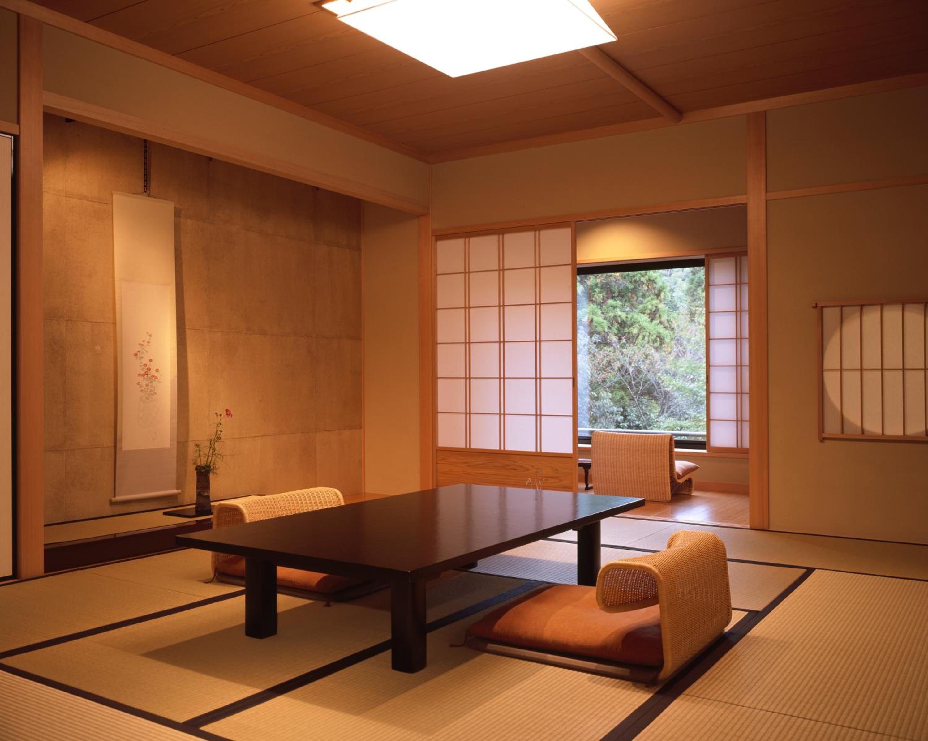 Japanese-Style Large Room with Open-Air Hot Spring Bath【Sawarabi】