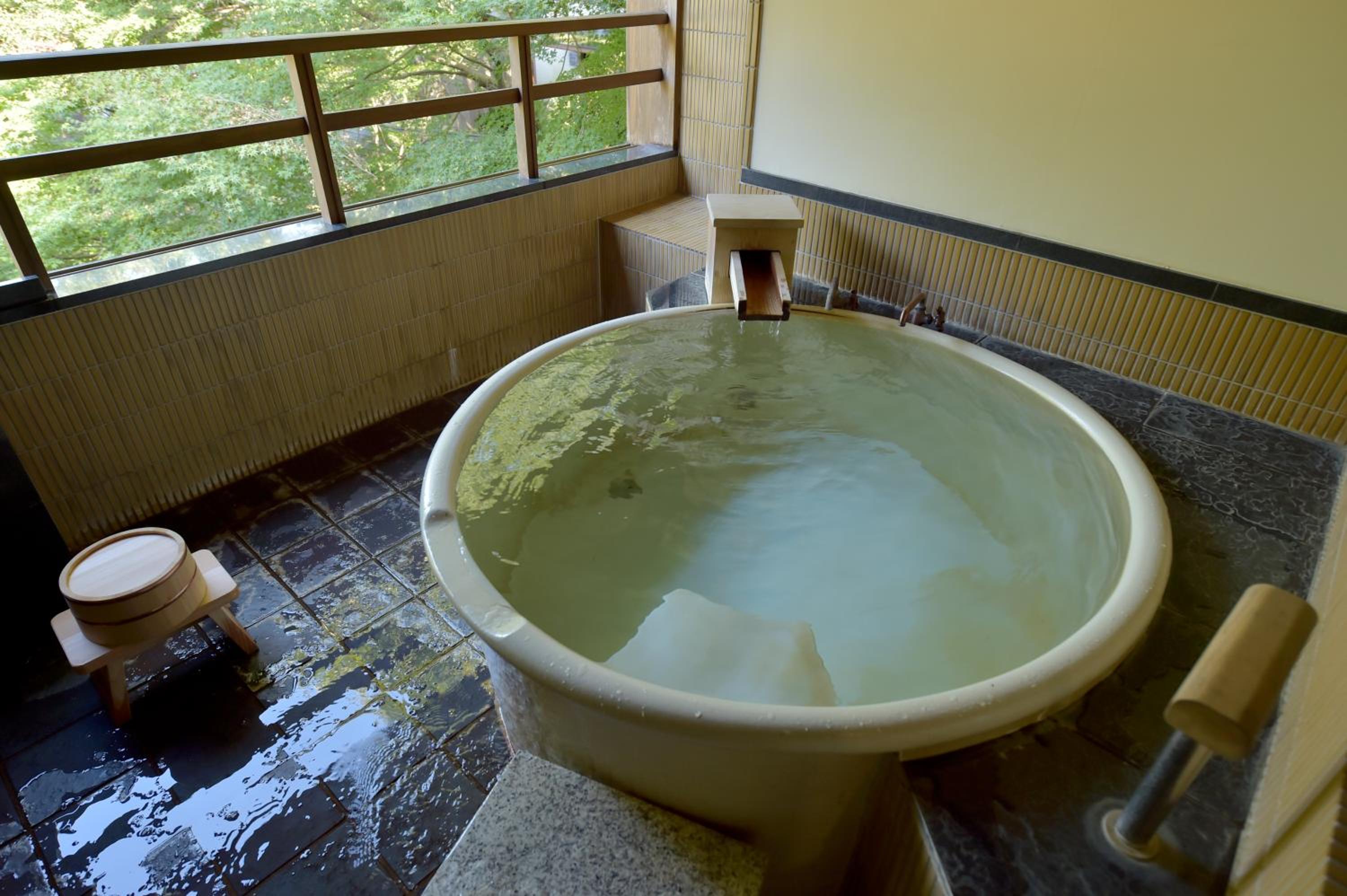Japanese-Style Suite Room with Open-Air Hot Spring Bath and Footbath【Honami】