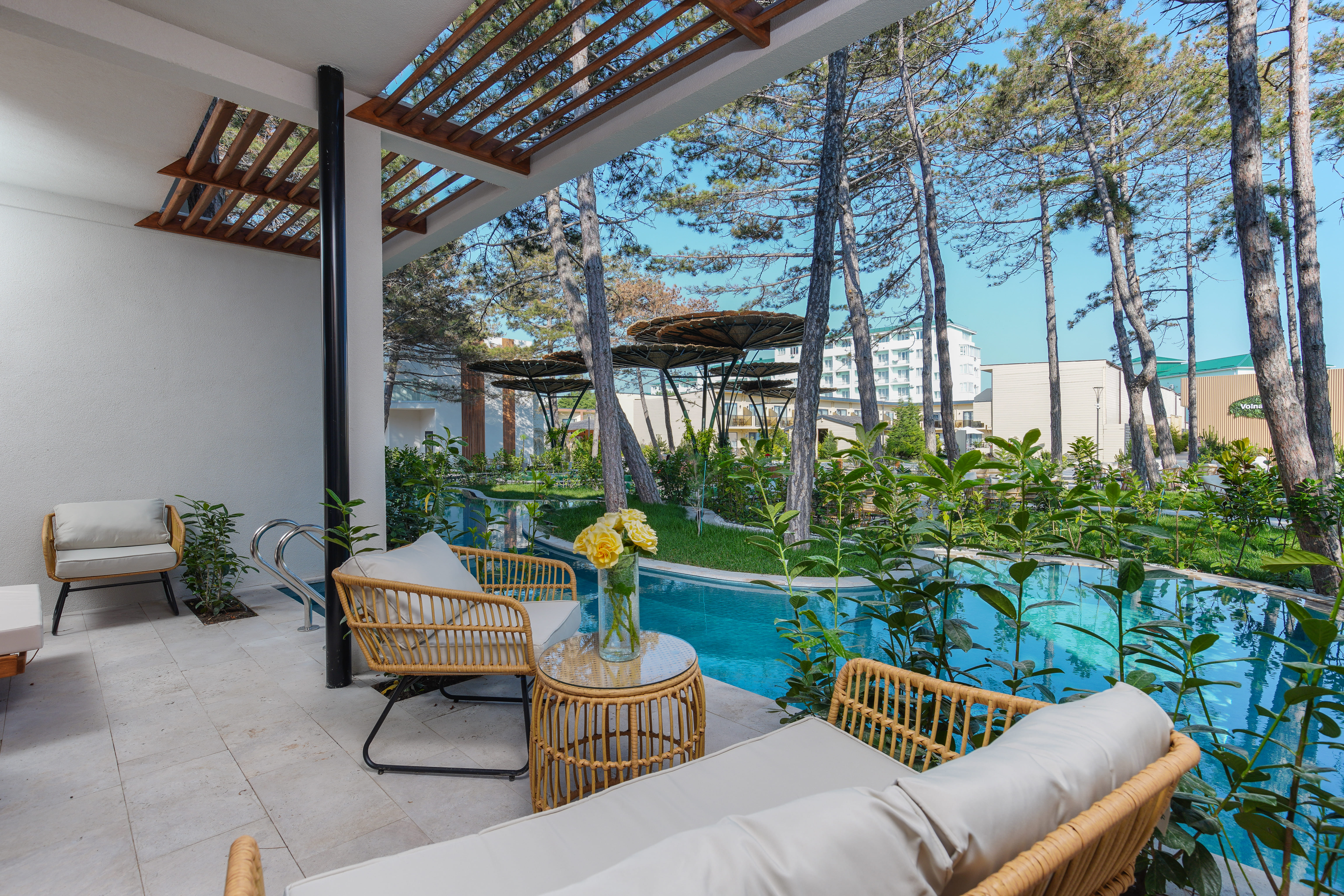 SEA VILLAGE SUITE SWIM UP NEW (с видом на лаундж)