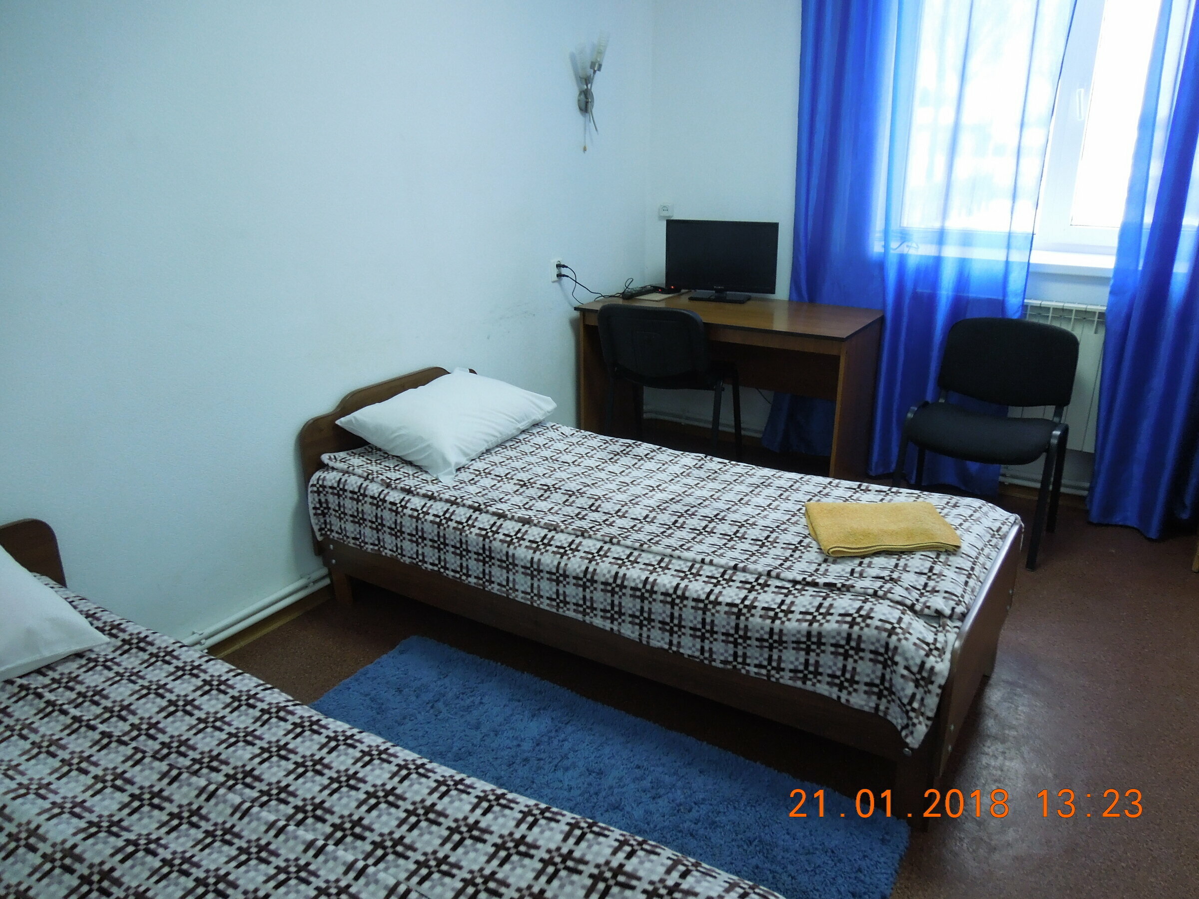 Бюджетный двухместный номер с 2 отдельными кроватями