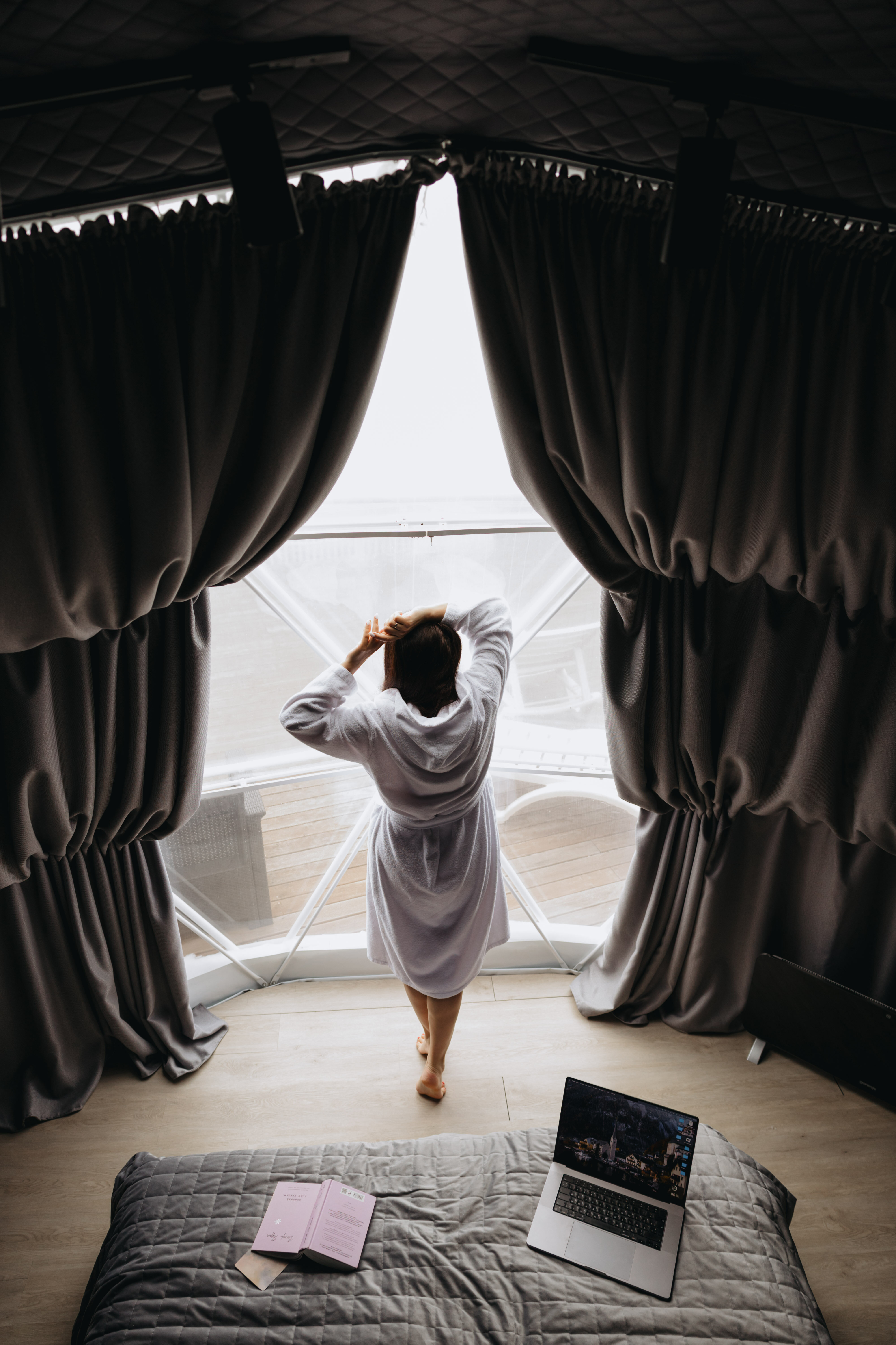 Номера с видом на закат