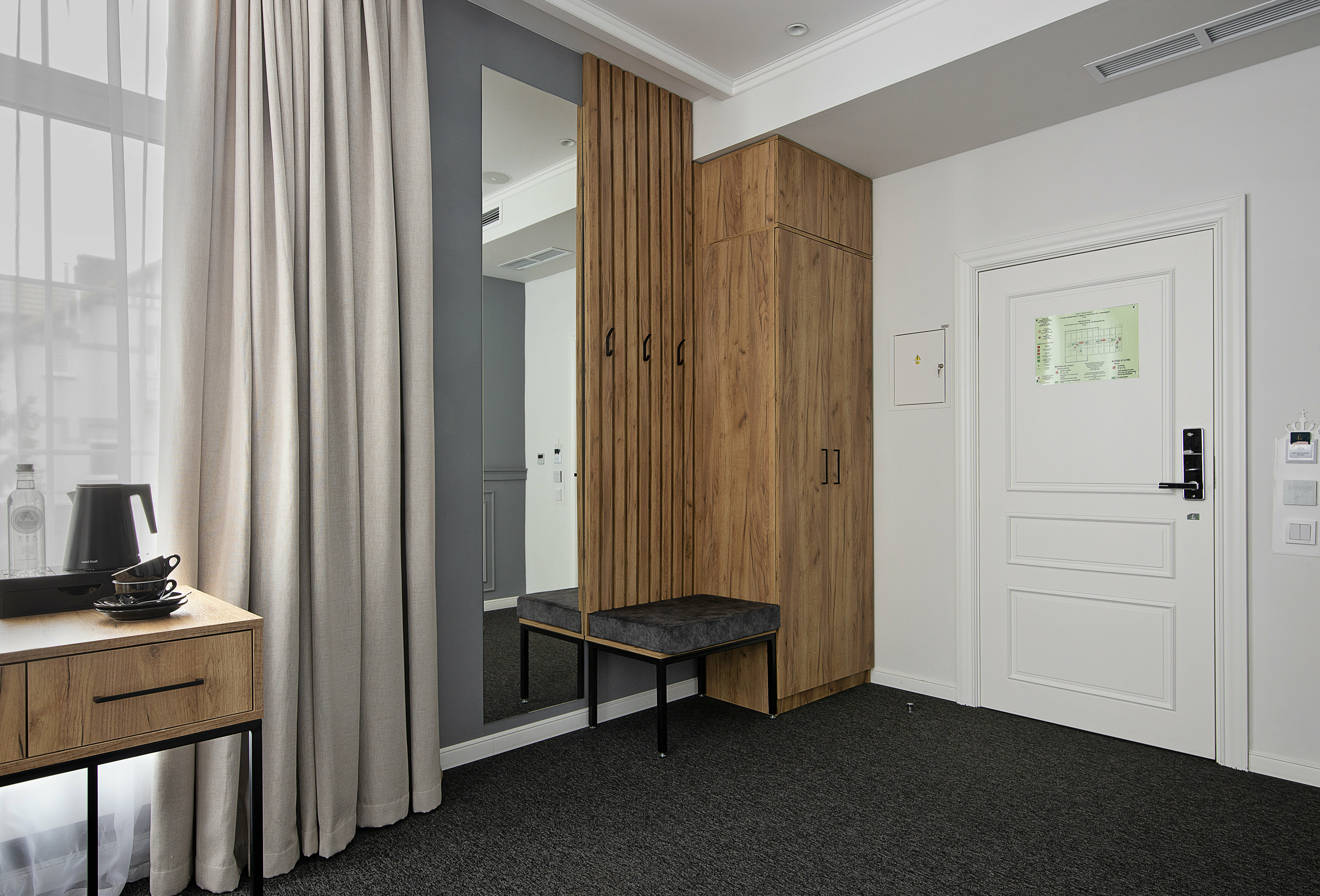 Люкс (МГН) с видом на город и террасой