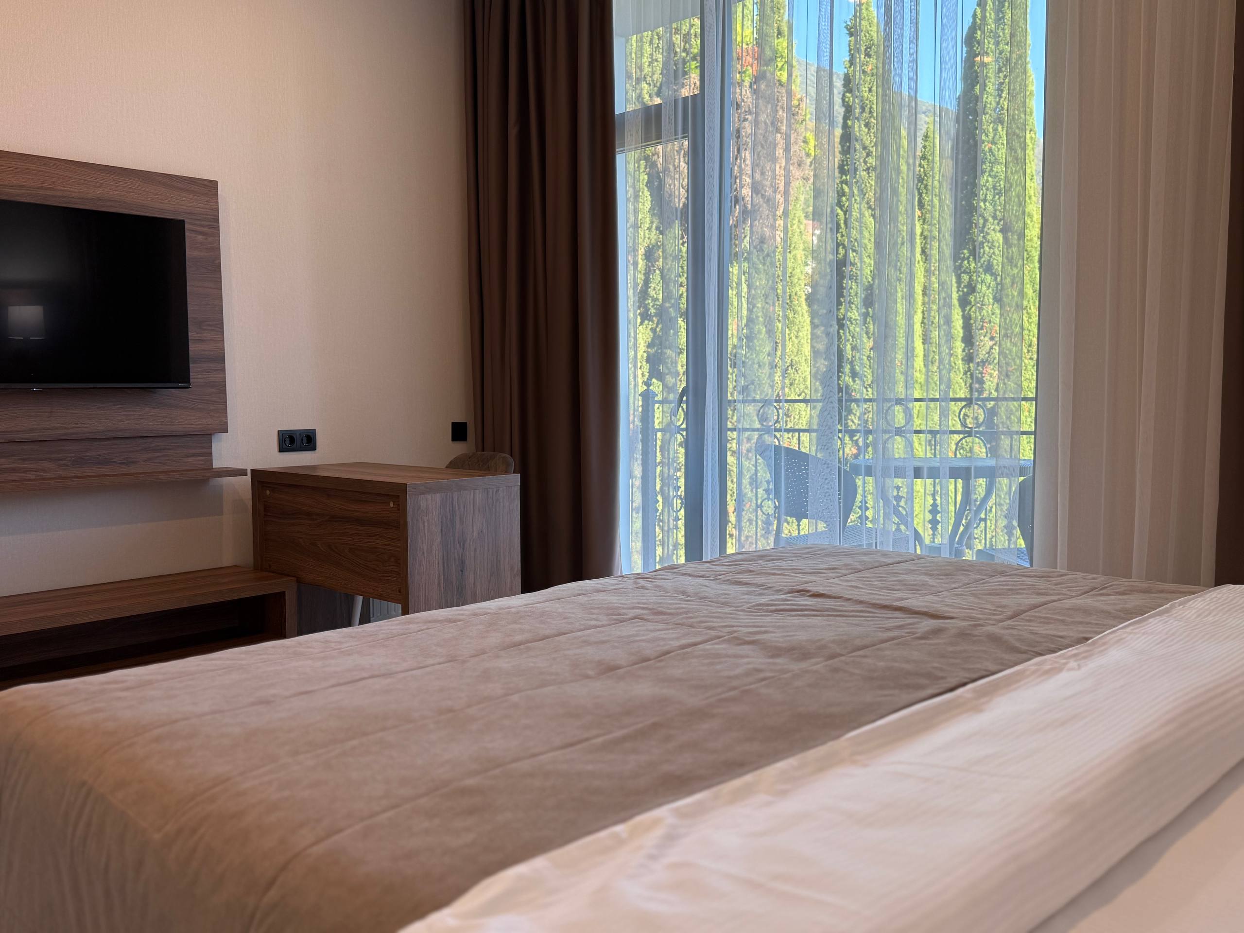 Стандартный двухместный номер с 1 кроватью или 2 отдельными кроватями и балконом