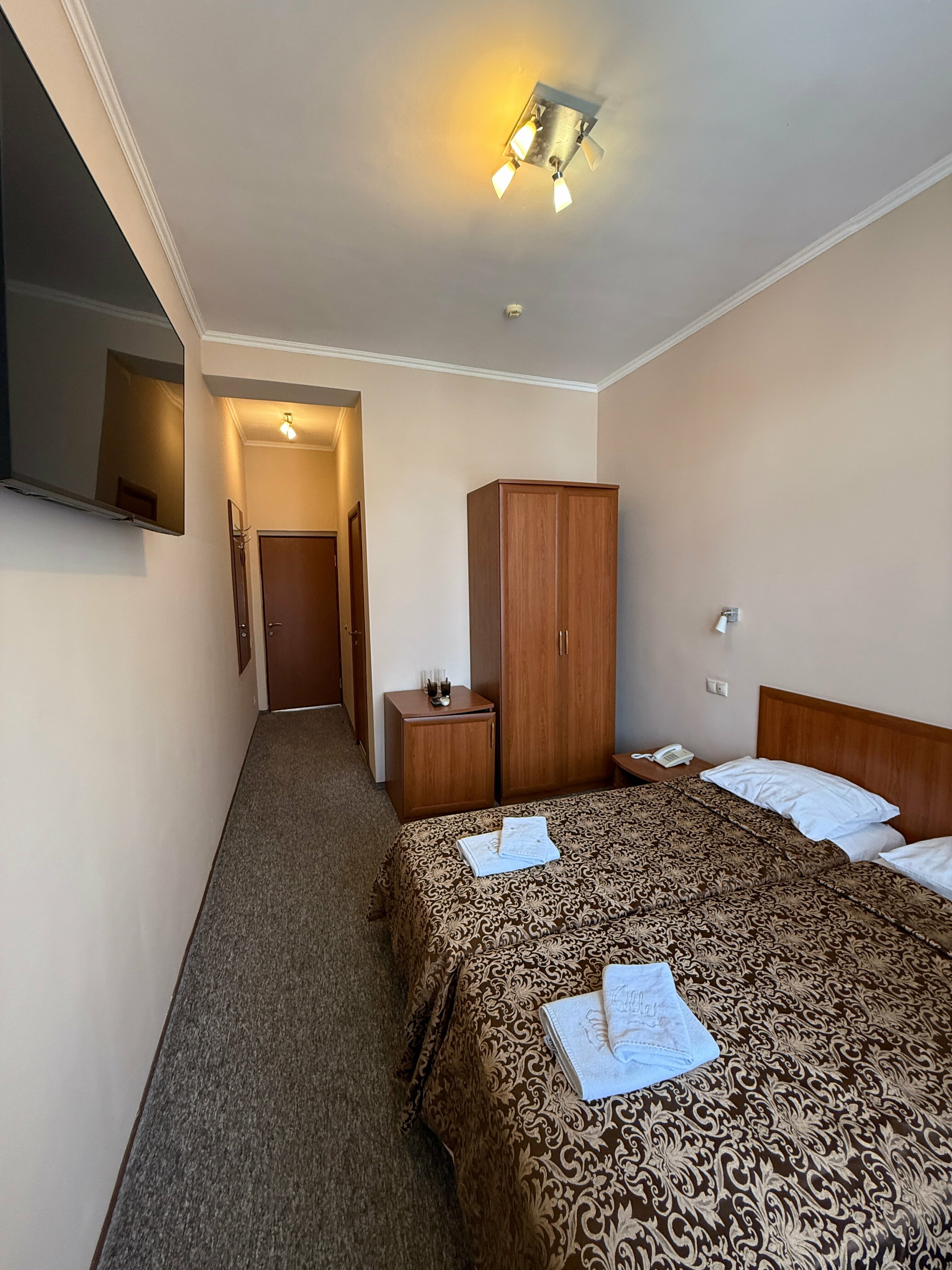 Двухместный номер с 2 отдельными кроватями и балконом