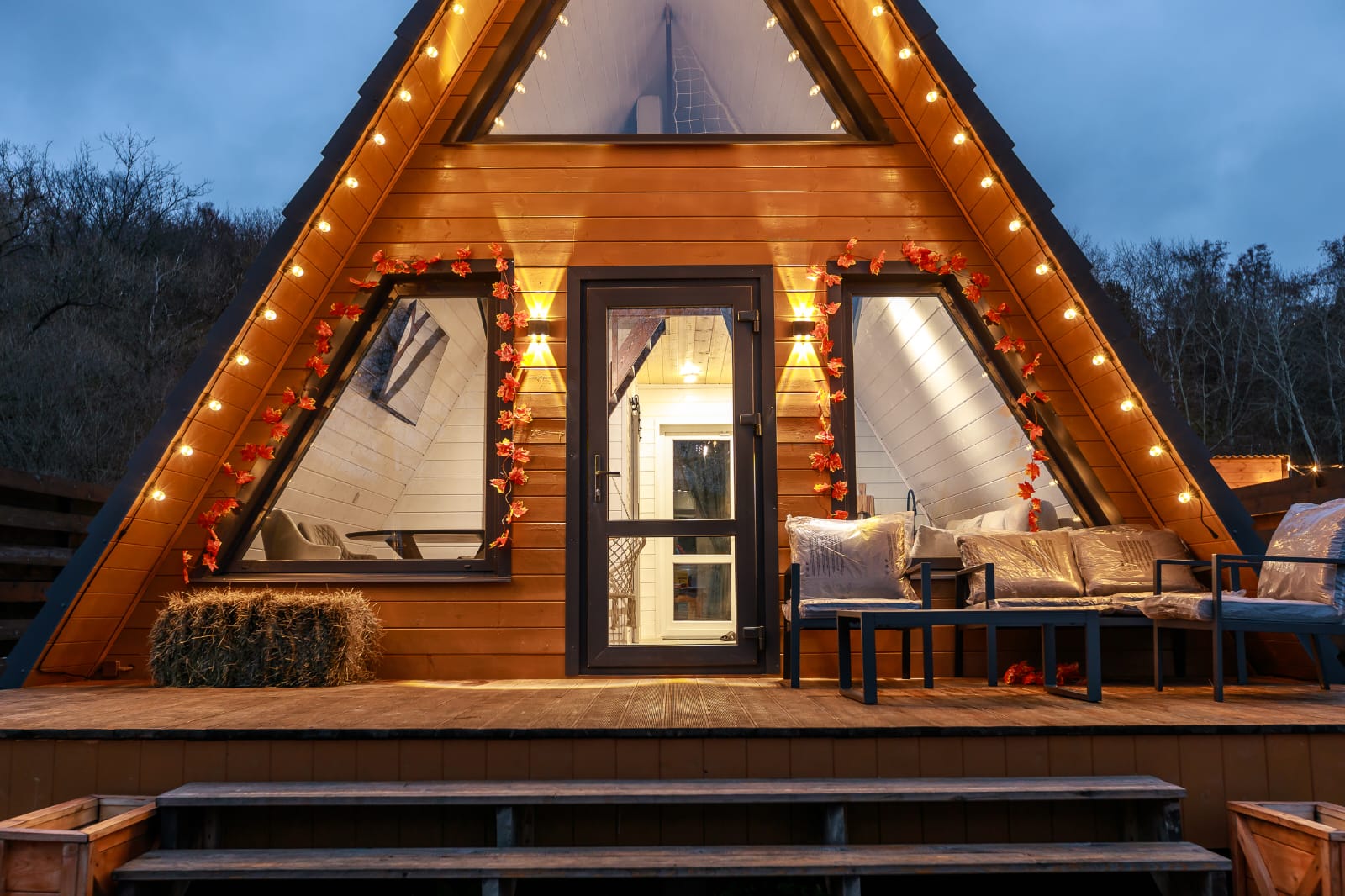 Дом с видом на озеро