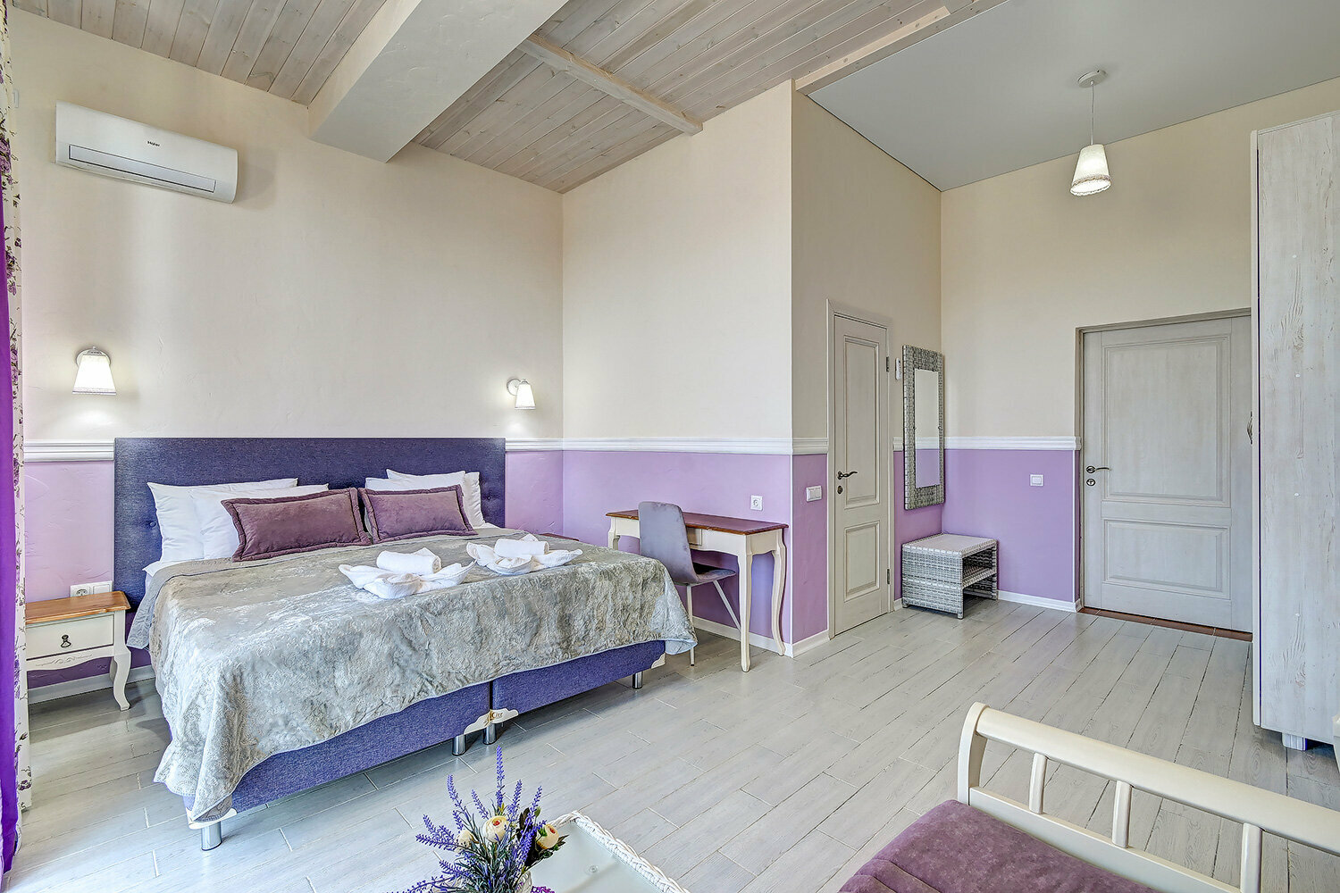 Двухместный номер с 1 кроватью или 2 отдельными кроватями и террасой