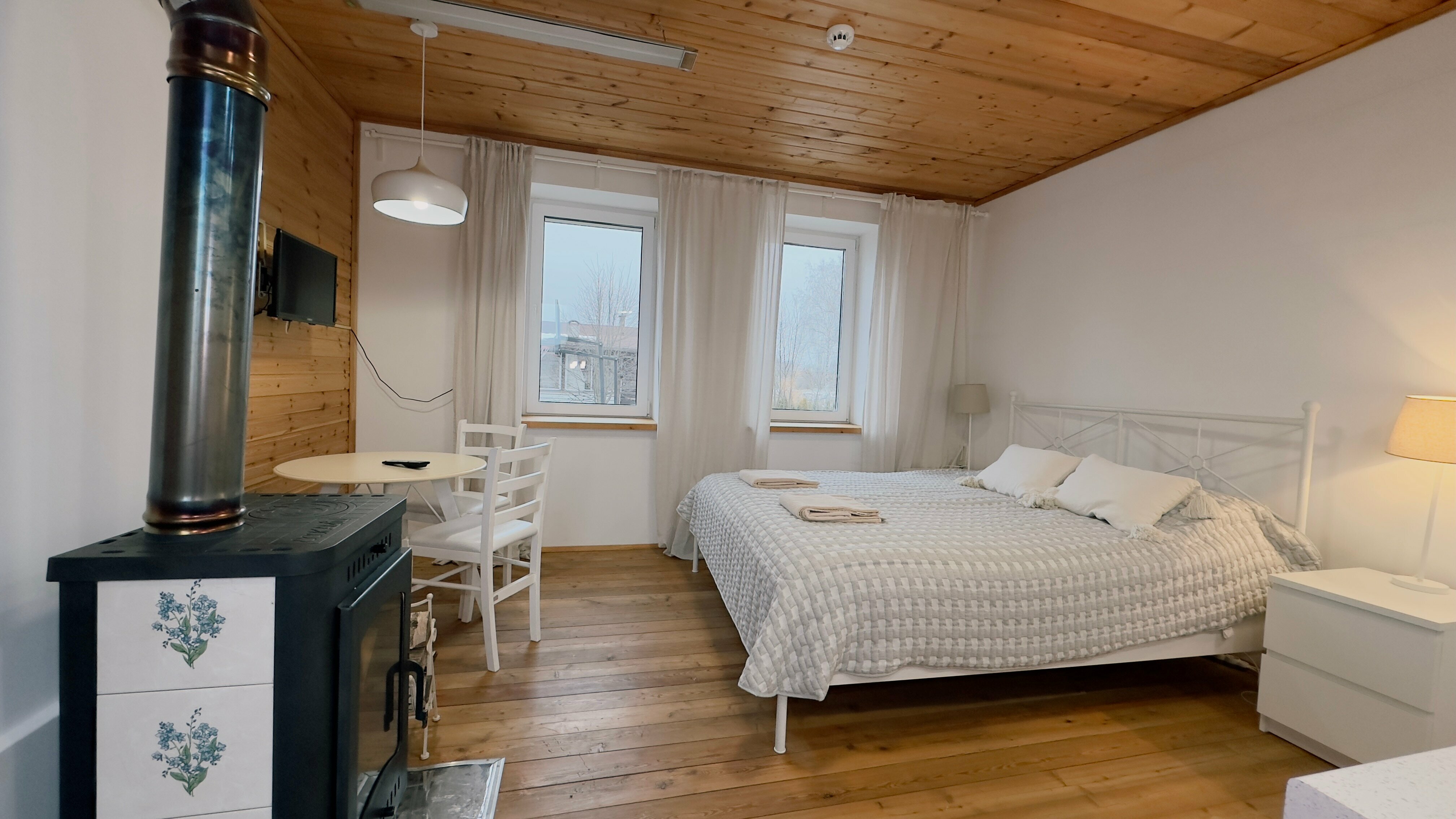 Апартаменты №3-1 с камином для 2 гостей