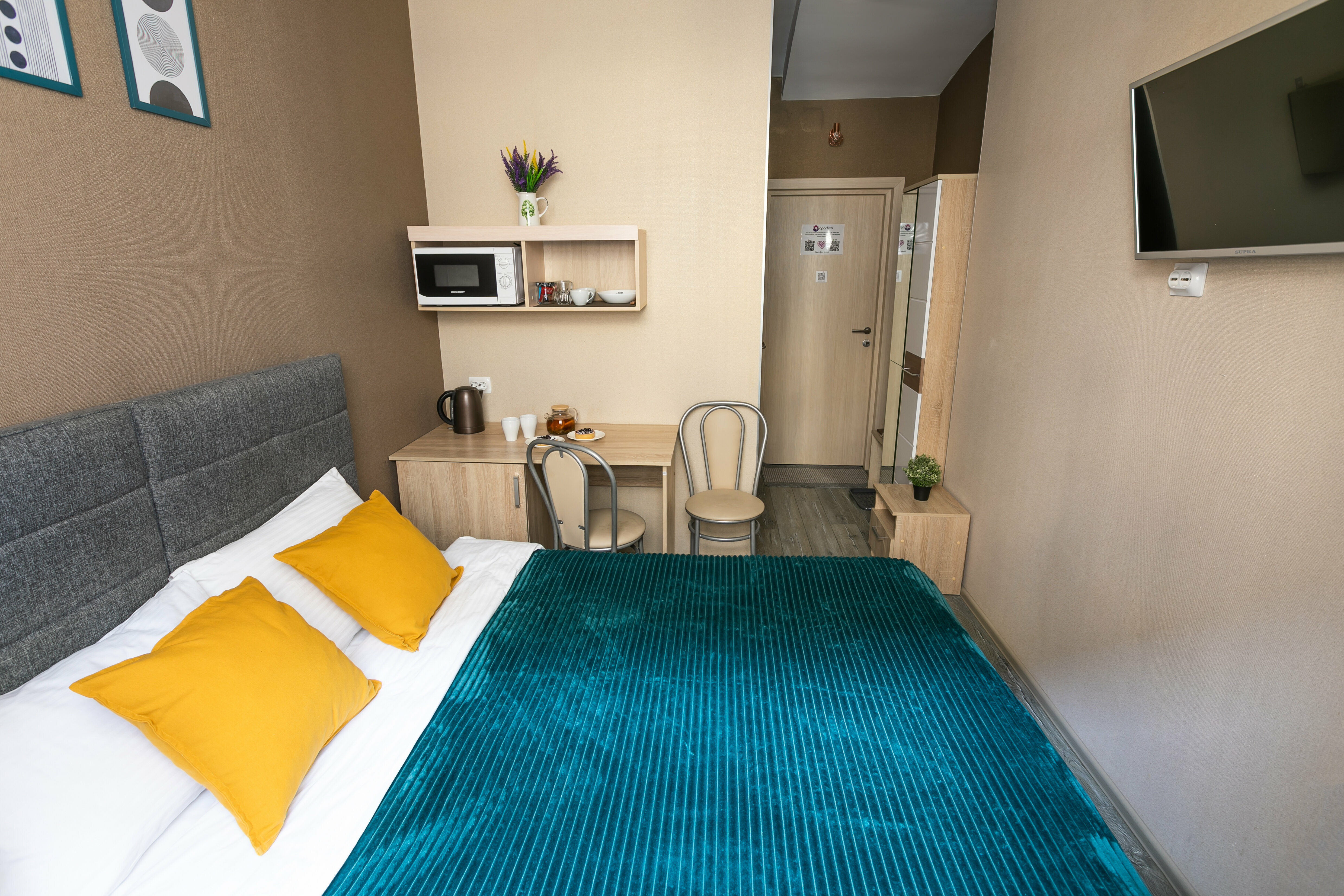 Большой двухместный номер с 1 кроватью