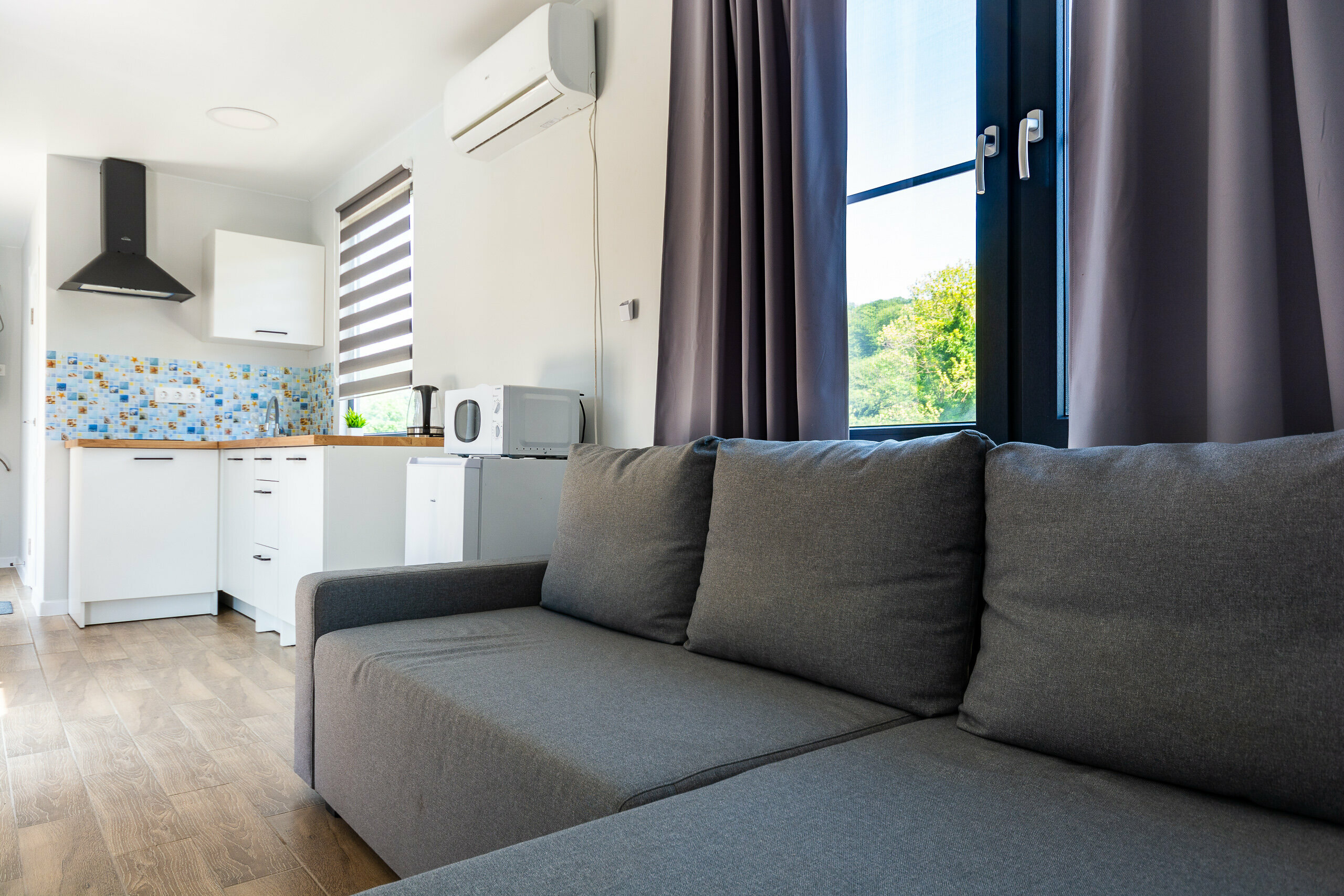 Апартаменты с видом на бассейн