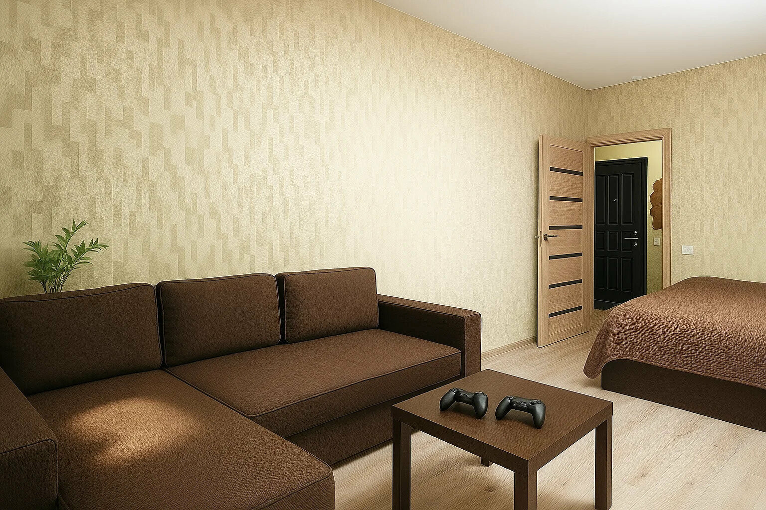 Cемейный номер с собственной ванной комнатой