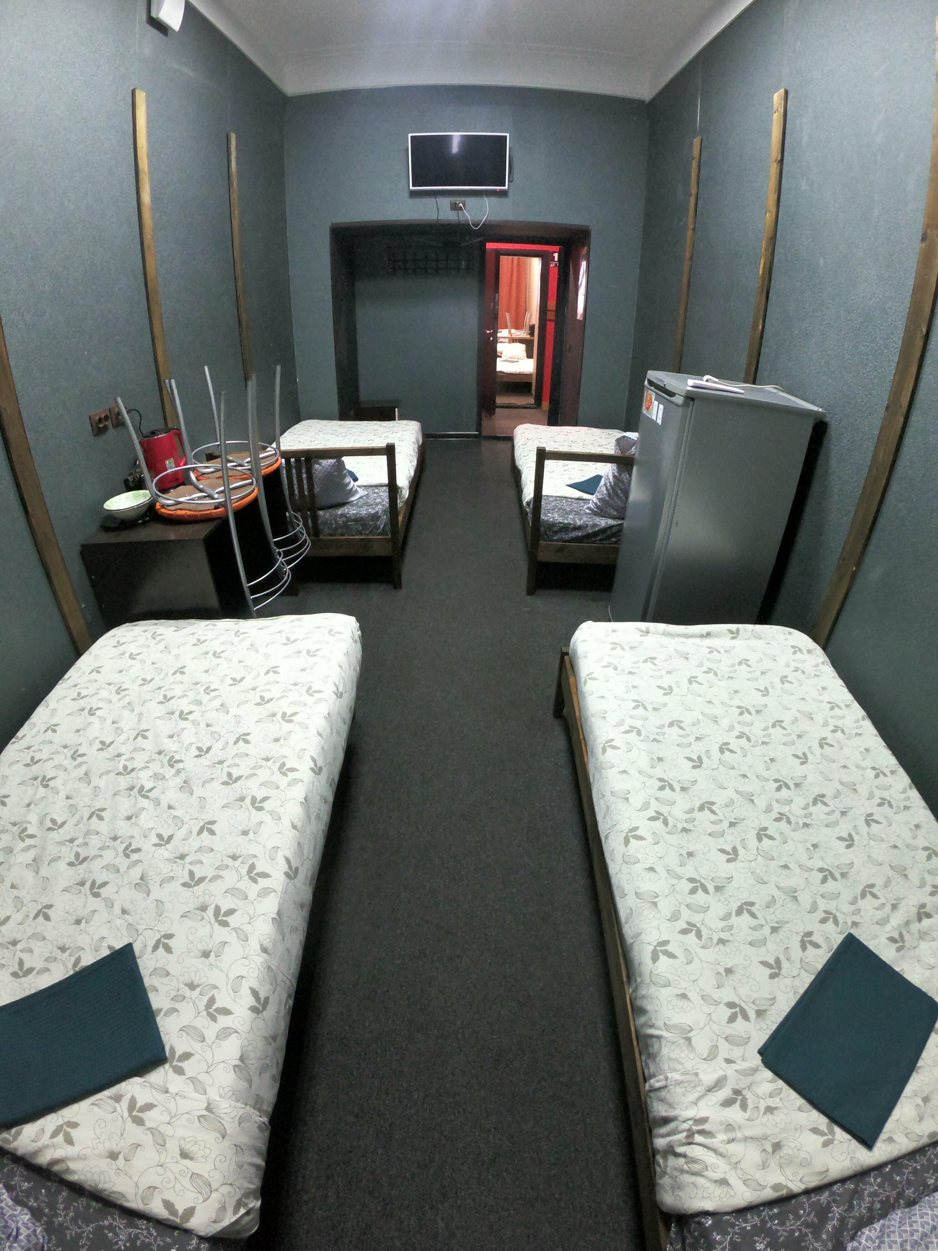 Двухуровневый четырехместный номер