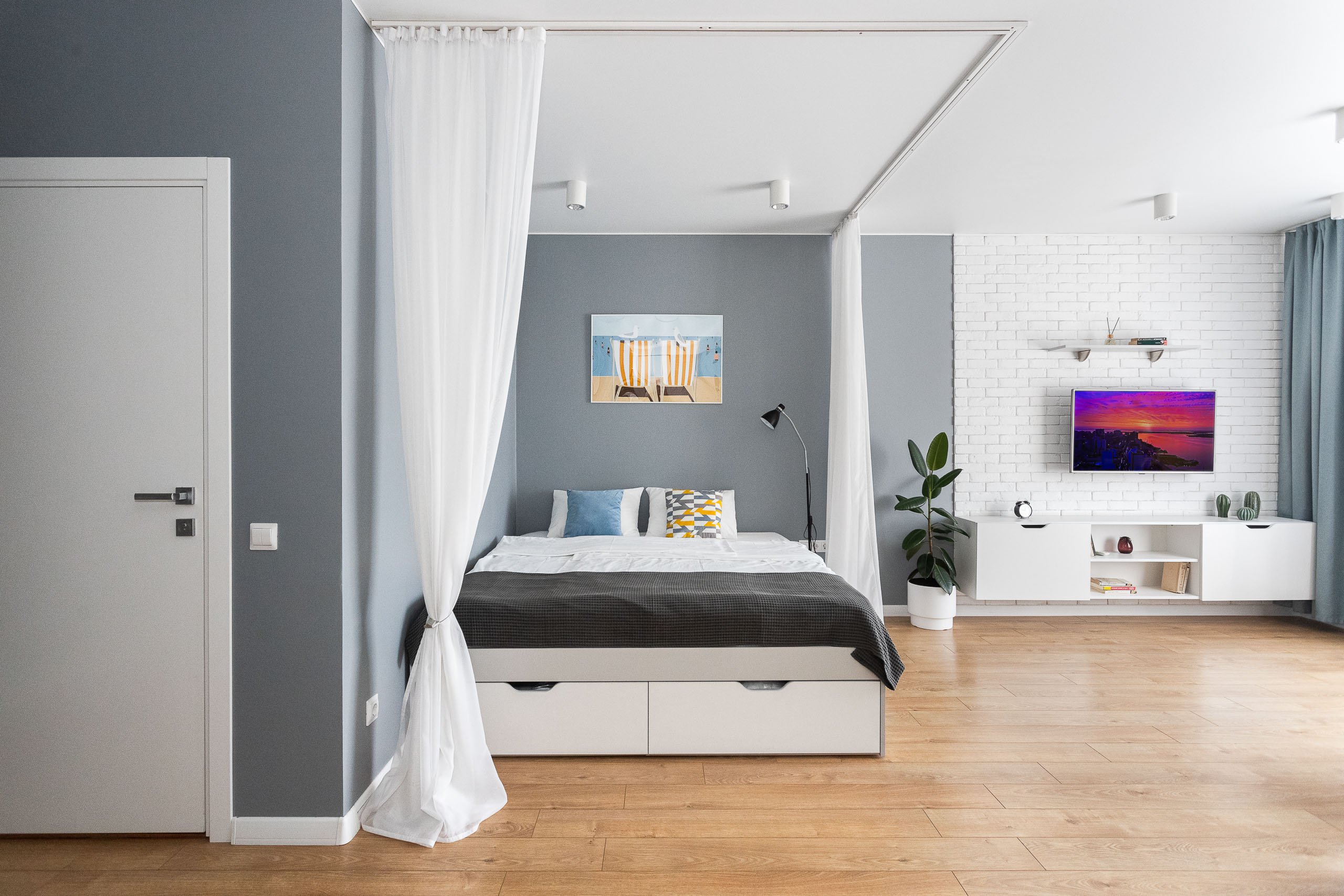 Апартаменты с балконом