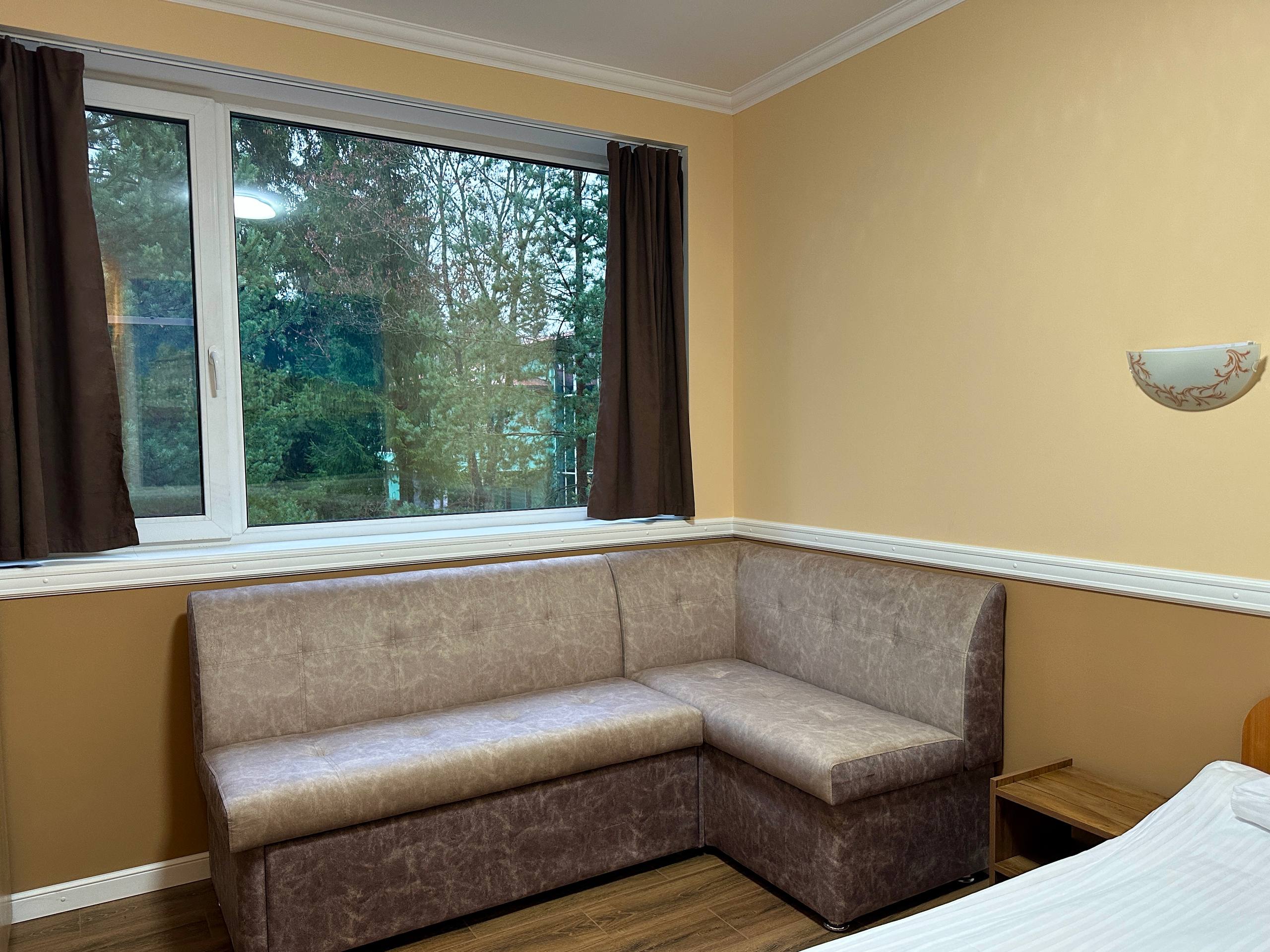 Двухместный номер с 1 кроватью и видом на парк