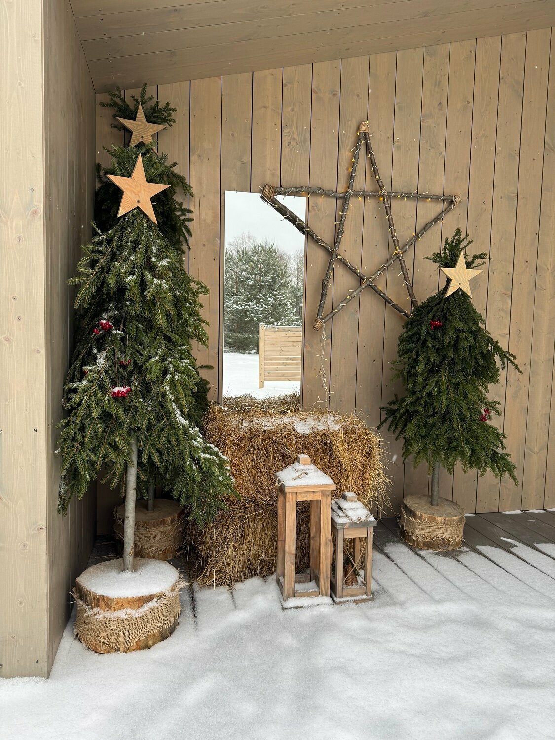 Коттедж с видом на лес