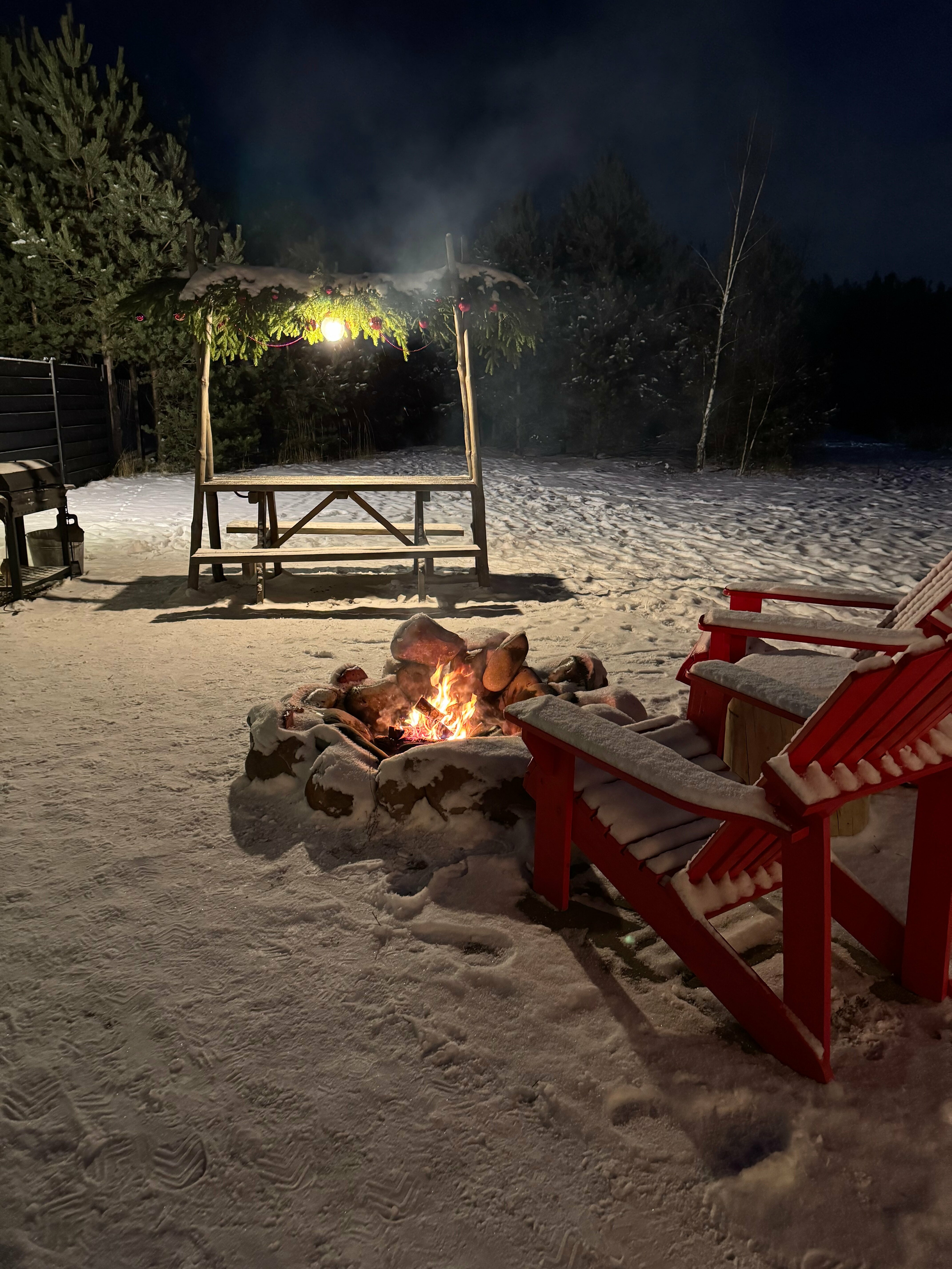 Коттедж с видом на лес