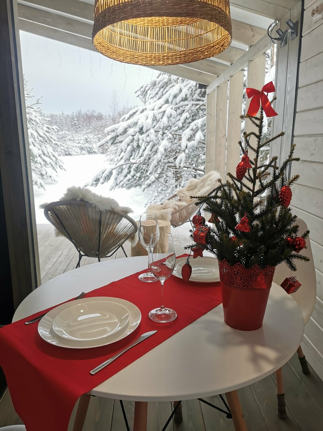 Дом с видом на лес