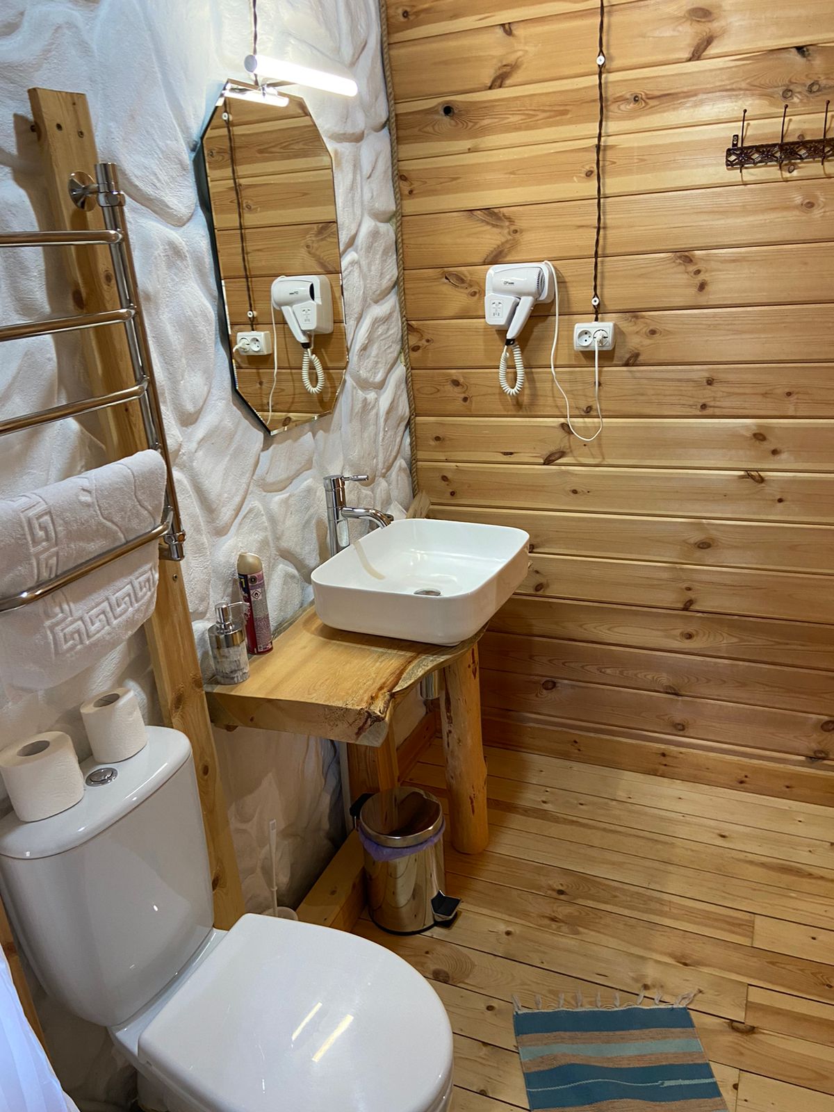 Двухместный номер с 1 кроватью и видом на горы