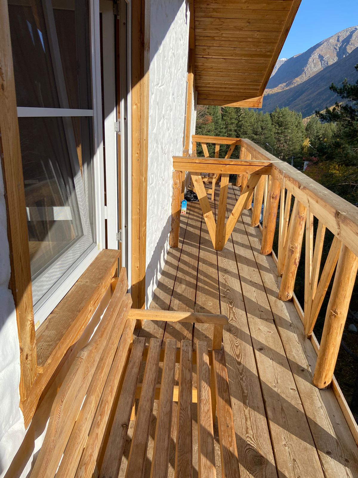 Двухместный номер с 1 кроватью и видом на горы