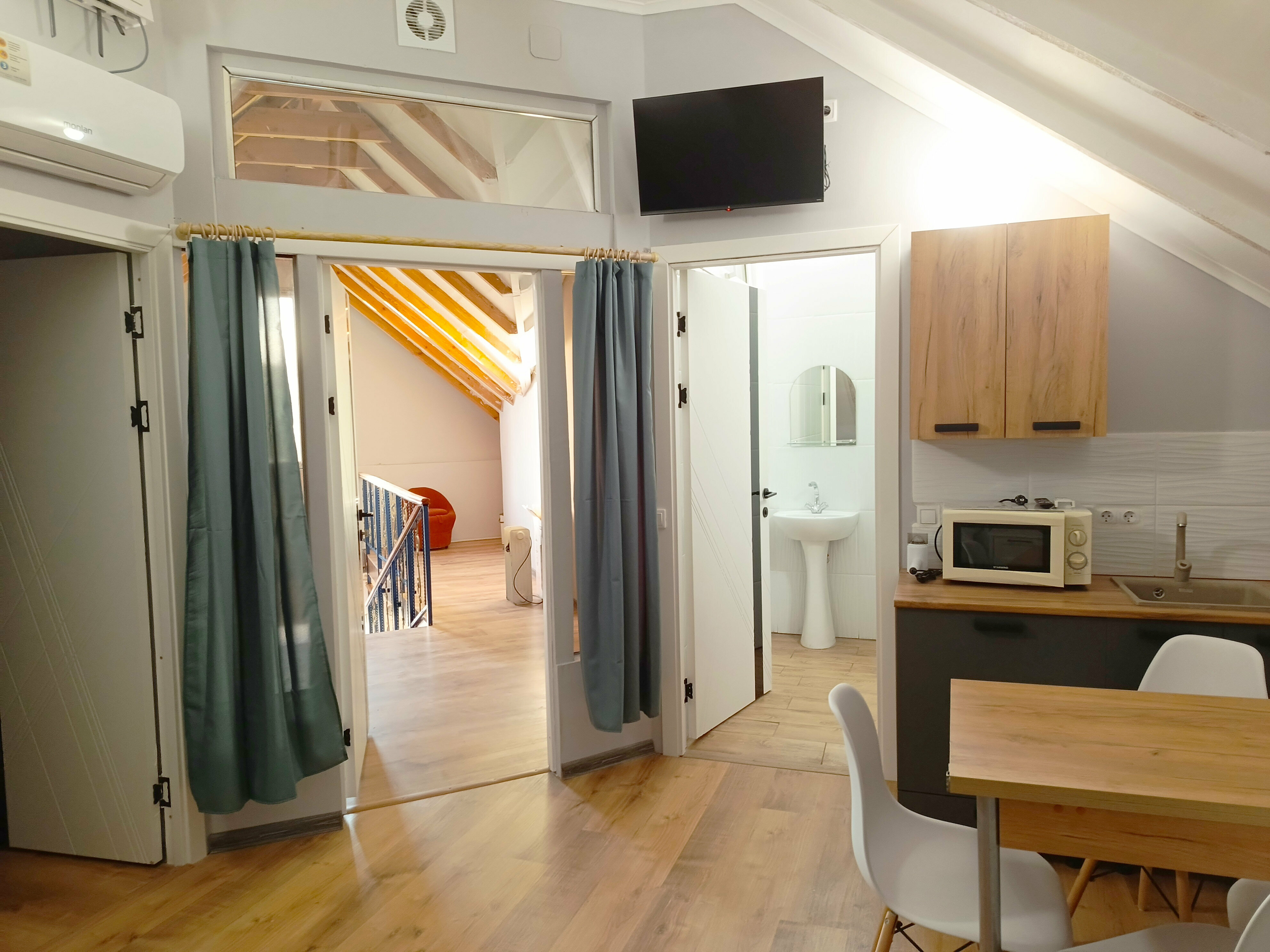 Апартаменты с 1 спальней