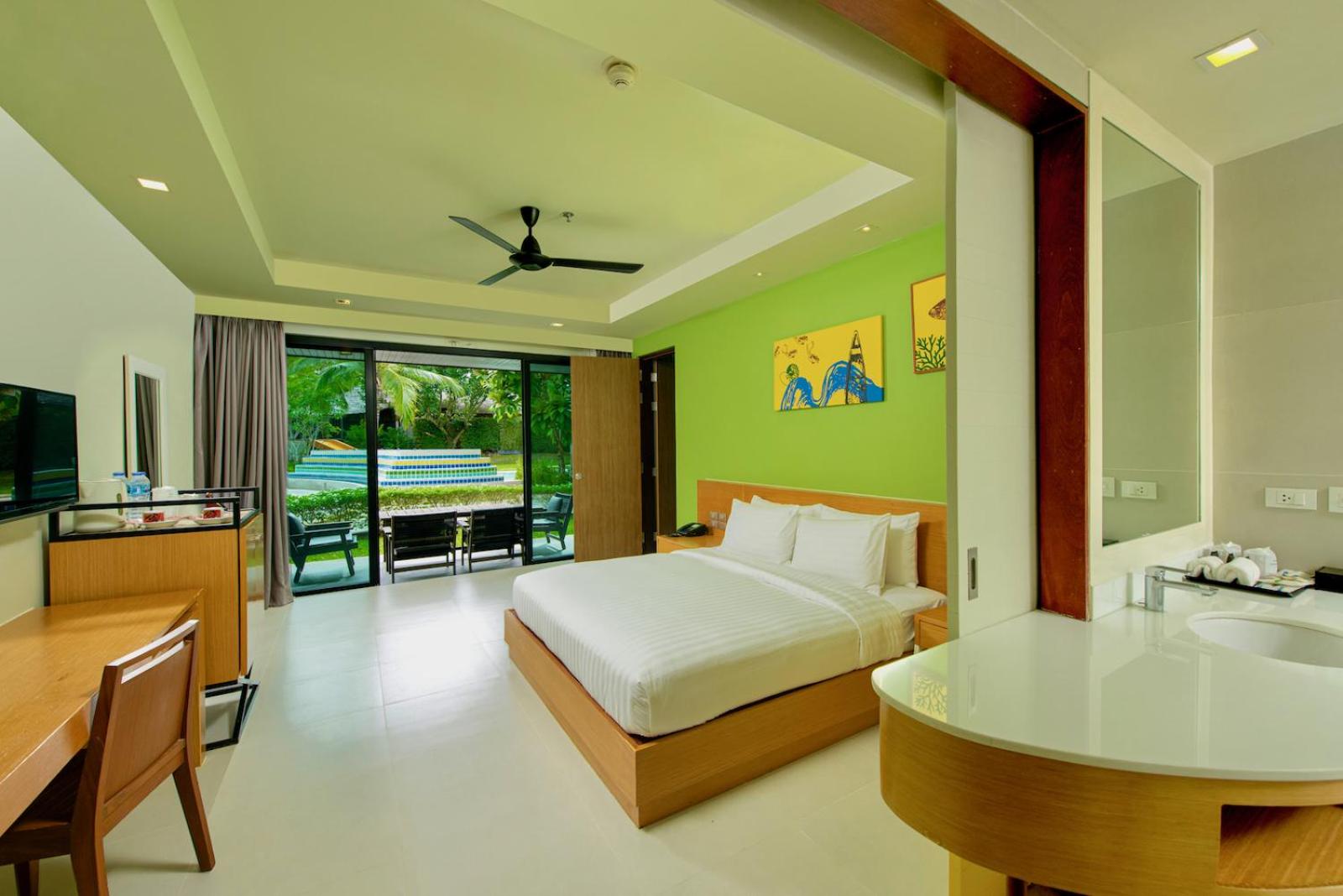 Two Bedroom Family Suite with Pool View