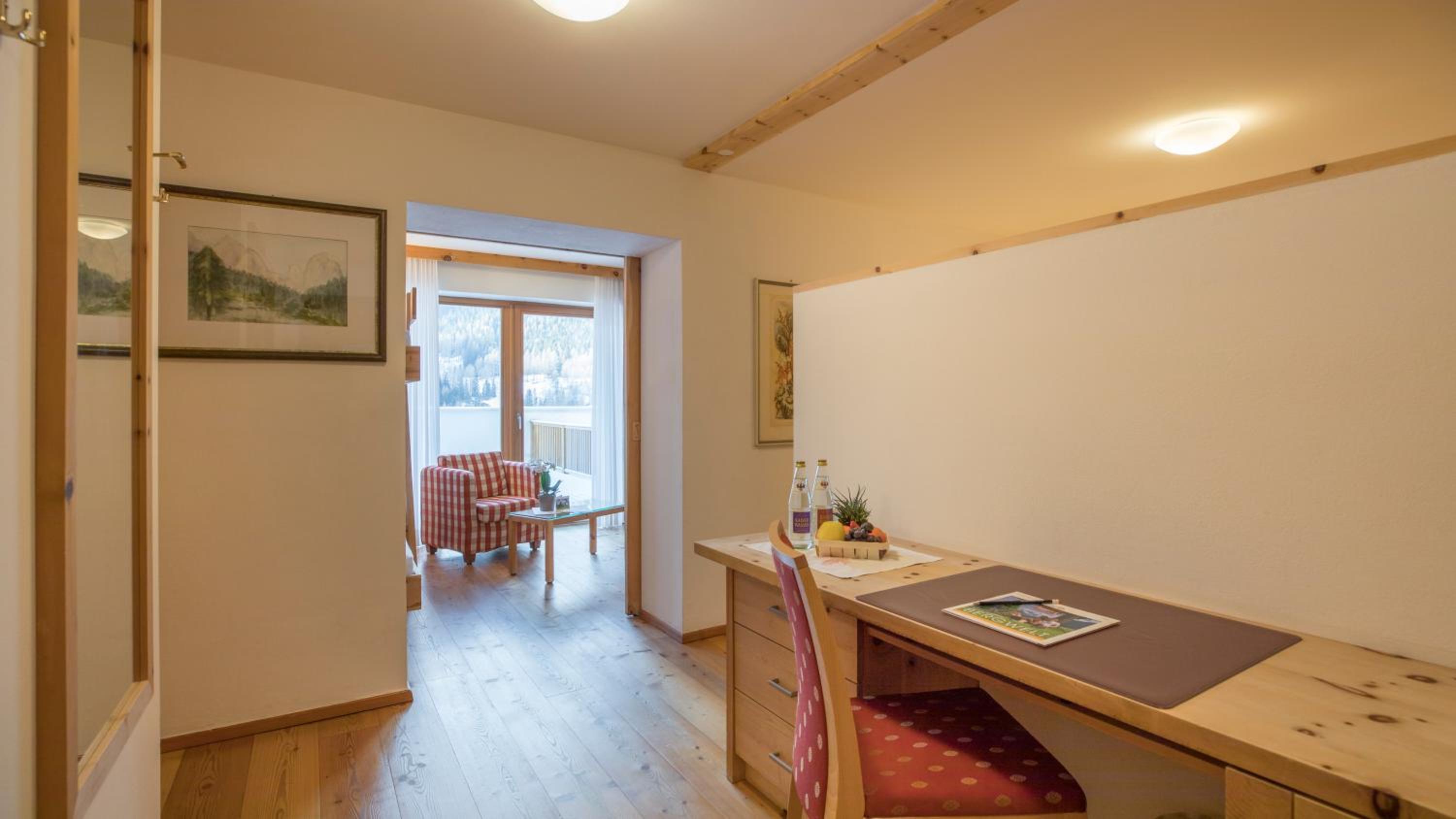 Family Room with Mountain View