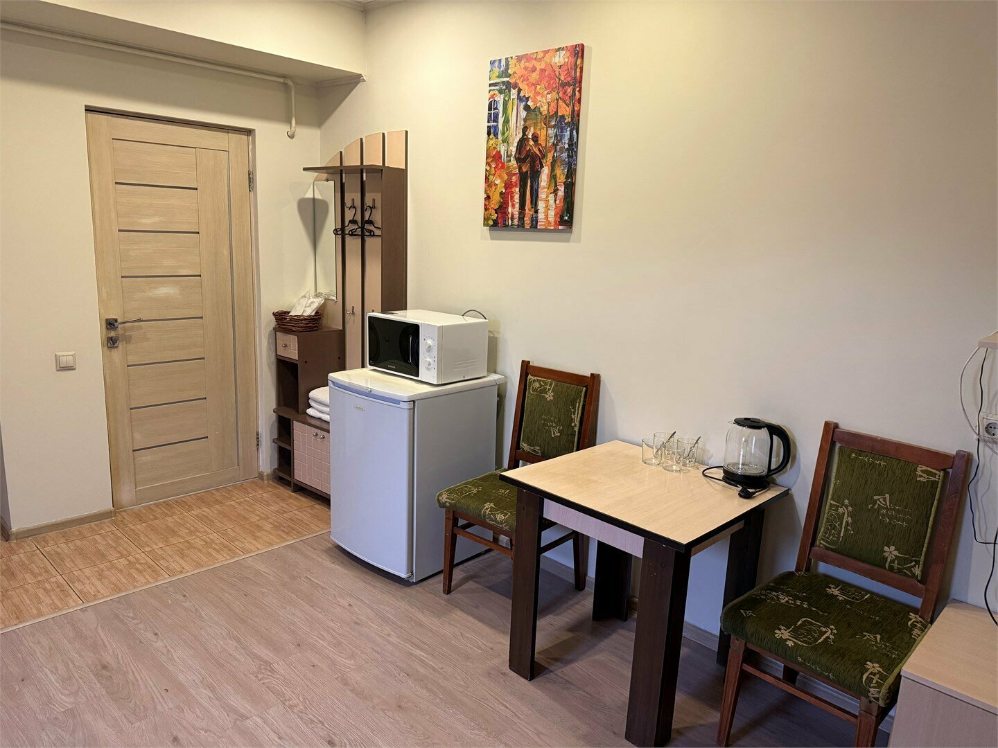 Cемейный номер с собственной ванной комнатой