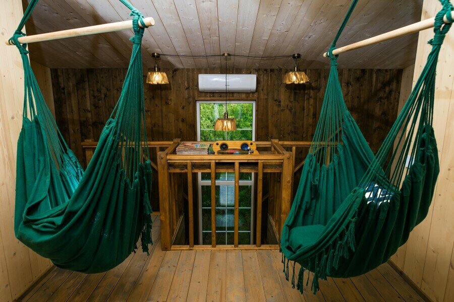 Коттедж с видом на лес