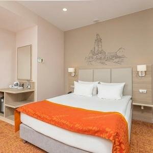 Стандартный номер с видом на реку и 1 большой кроватью