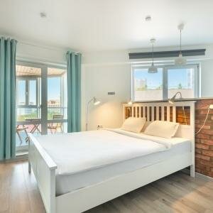 Семейный люкс с видом на море и террасой