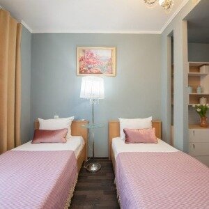 Улучшенный с 2 кроватями №6 (удобства в блоке)