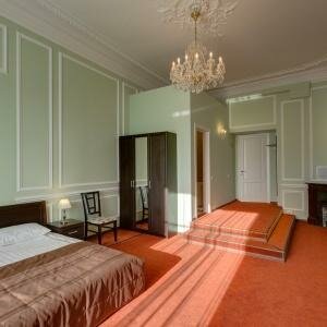 Люкс с гидромассажной ванной, кроватью king-size  и видом на город