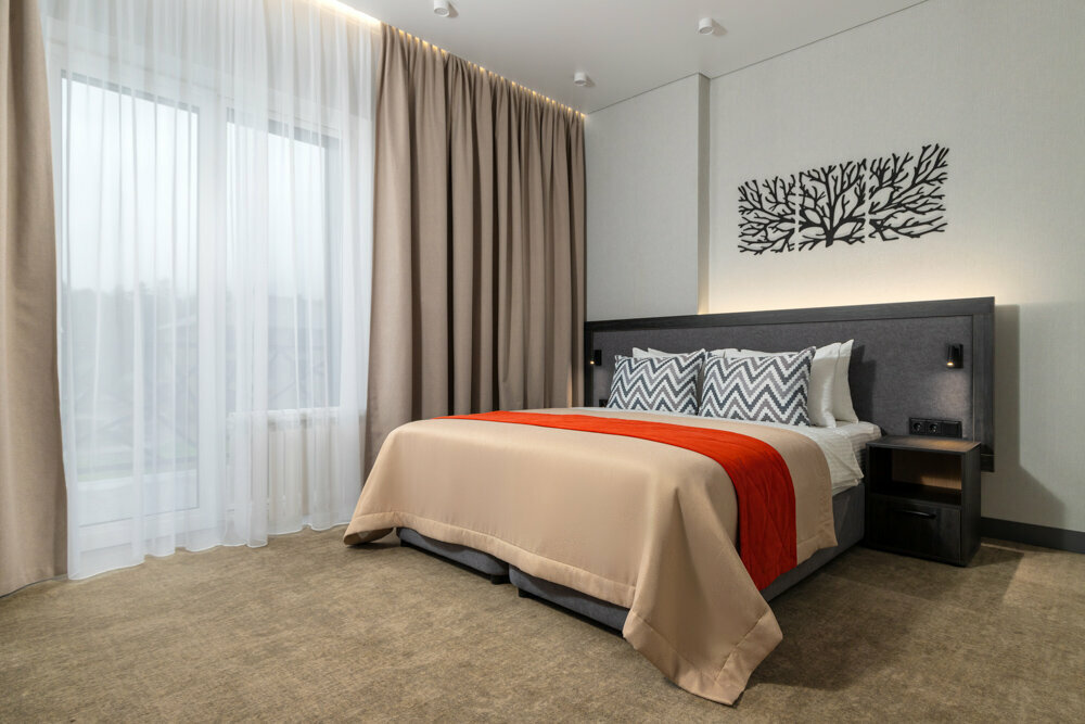 Двухместный номер Делюкс с 1 кроватью или 2 отдельными кроватями и балконом