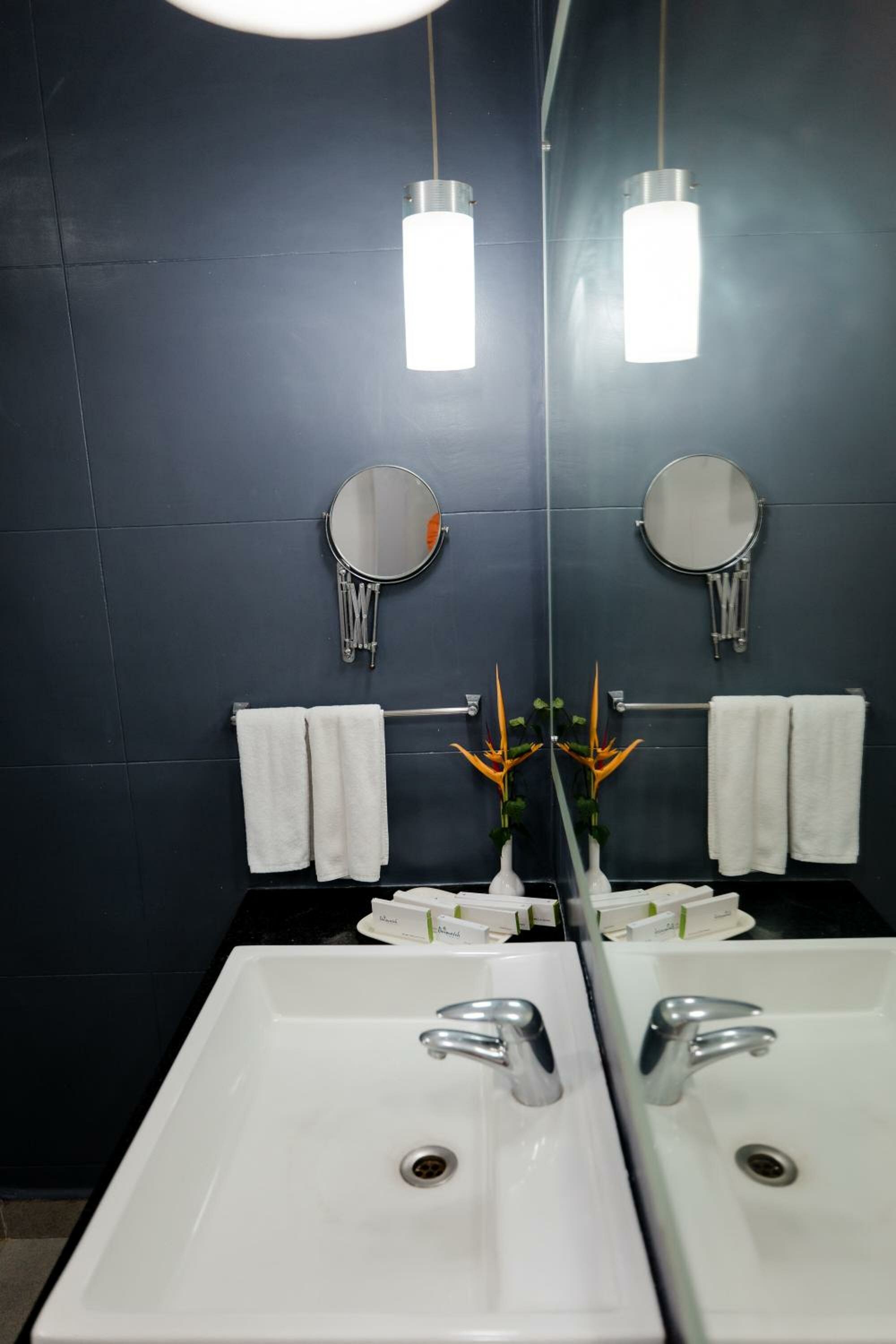 Luxury  Pool View Suite with living room & balcony	