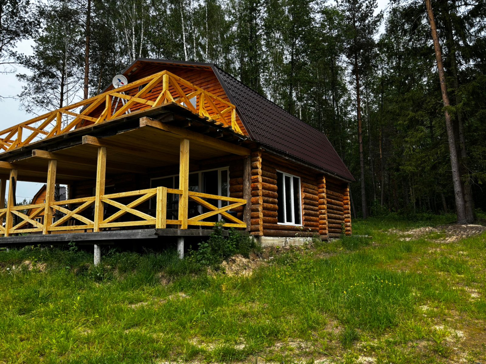 Дом с видом на озеро