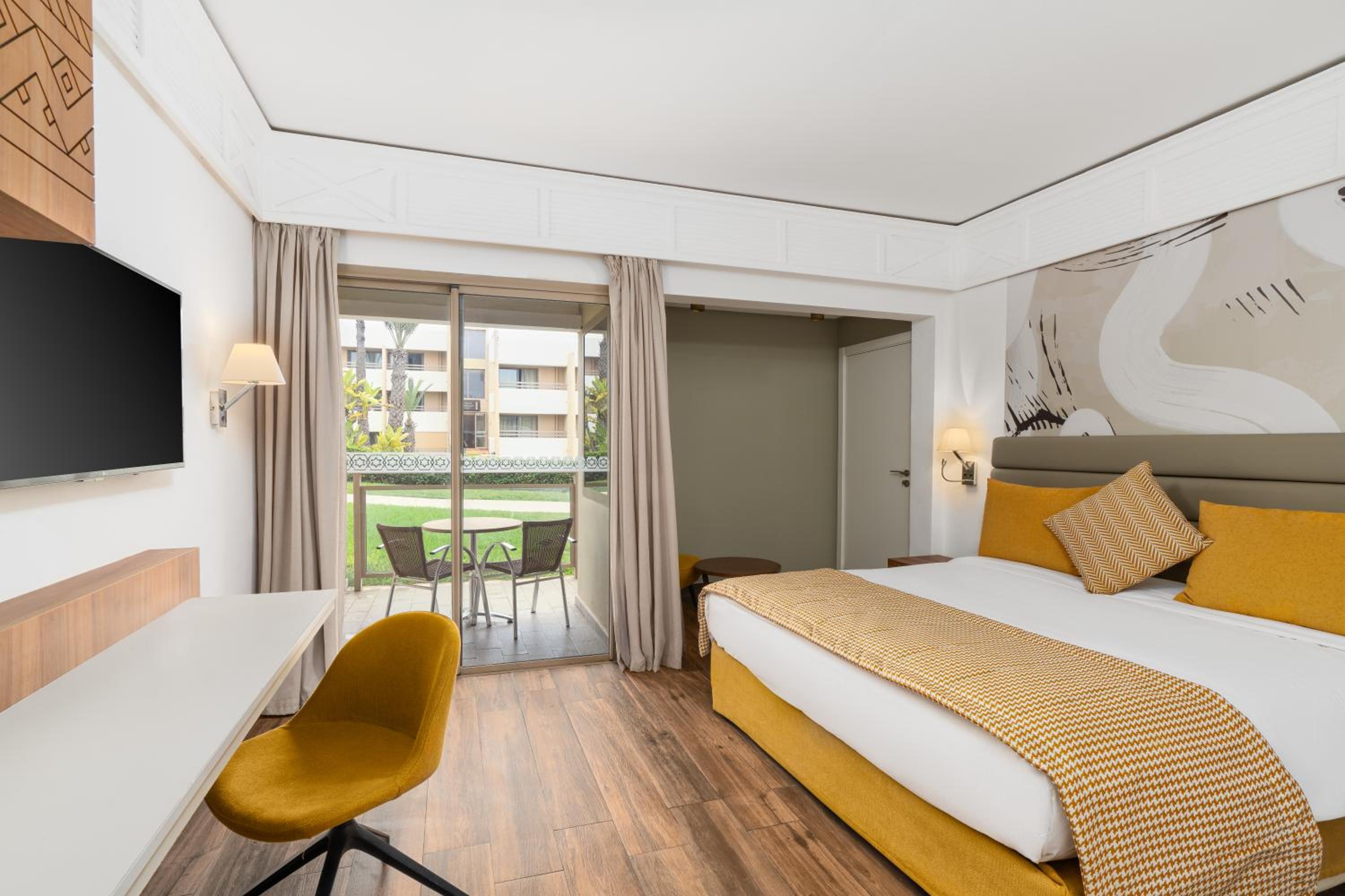 Double Room (2 Adults + 1 Child) Garden View