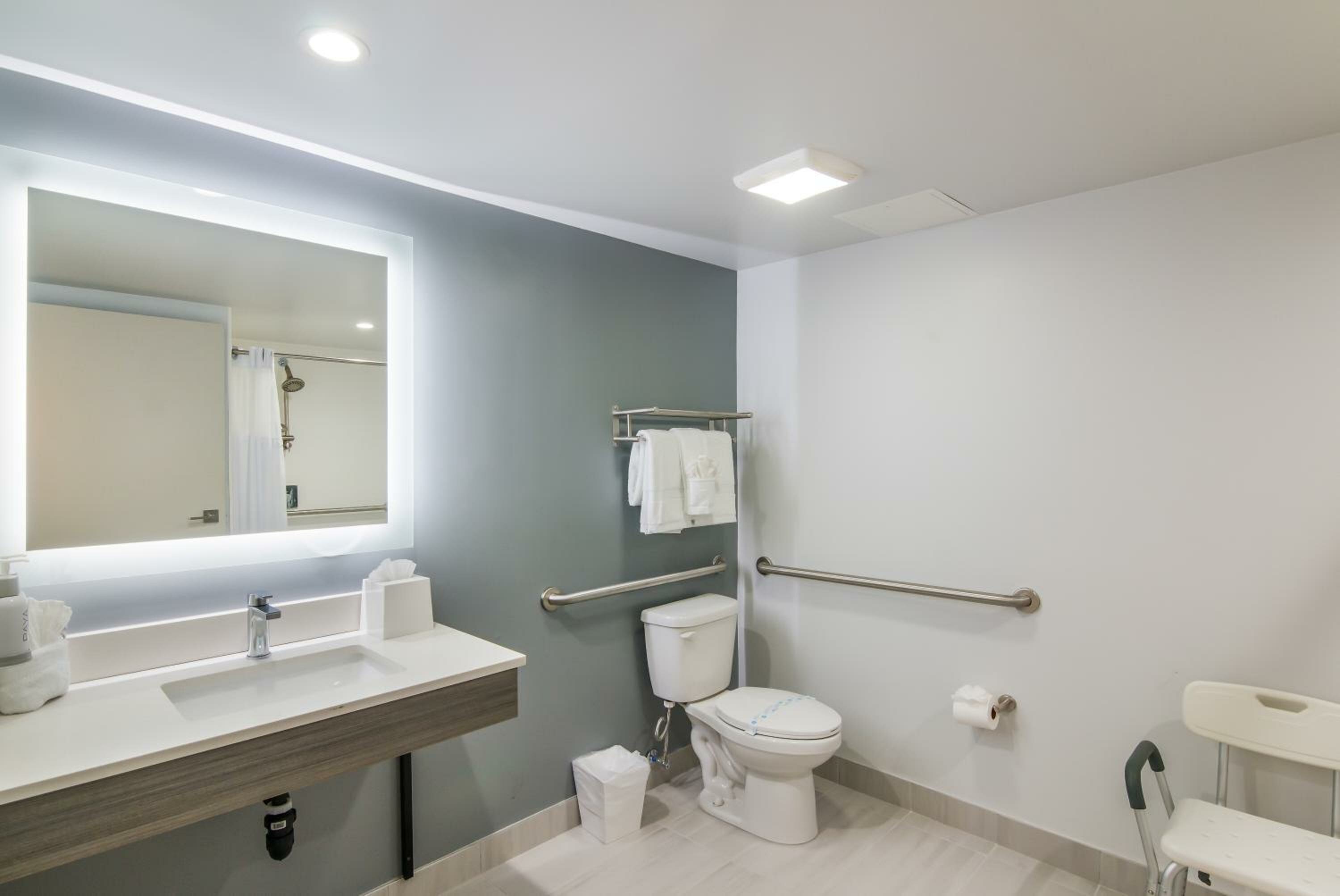 One-Bedroom King Suite with Tub and Pool View - Mobility and Hearing Access/Non-Smoking