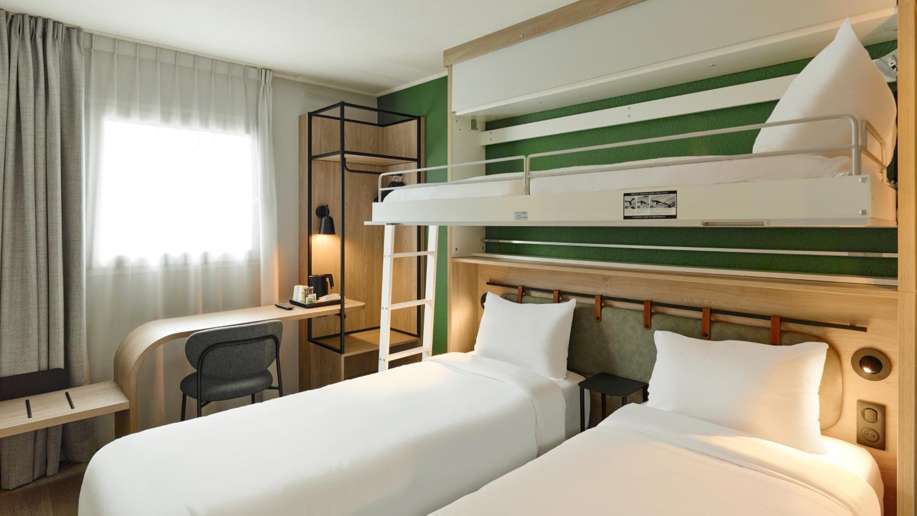 Standard Room - 1 Queen Bed 1 Bunk Bed