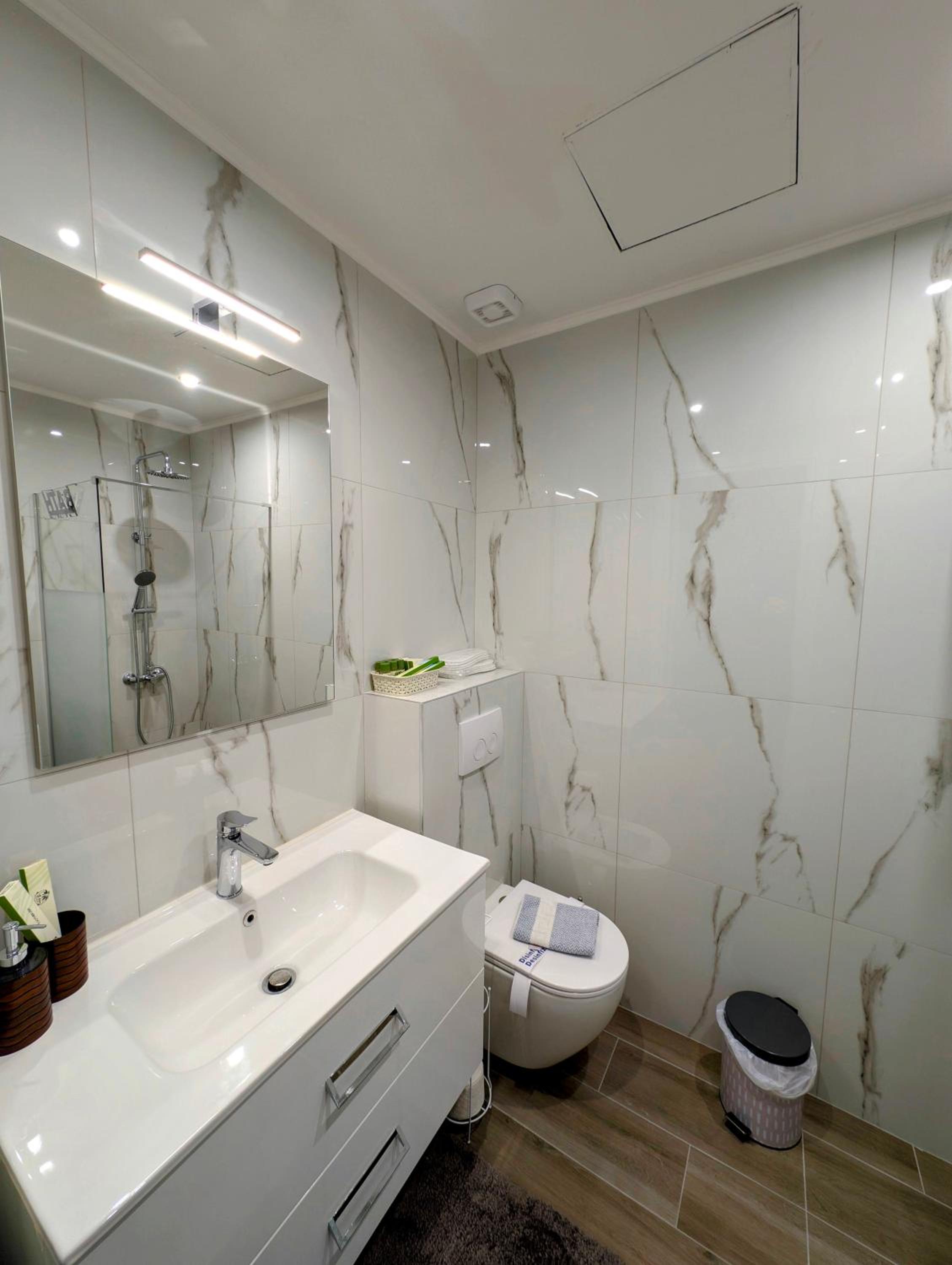 One-Bedroom Apartment with Balcony and City View