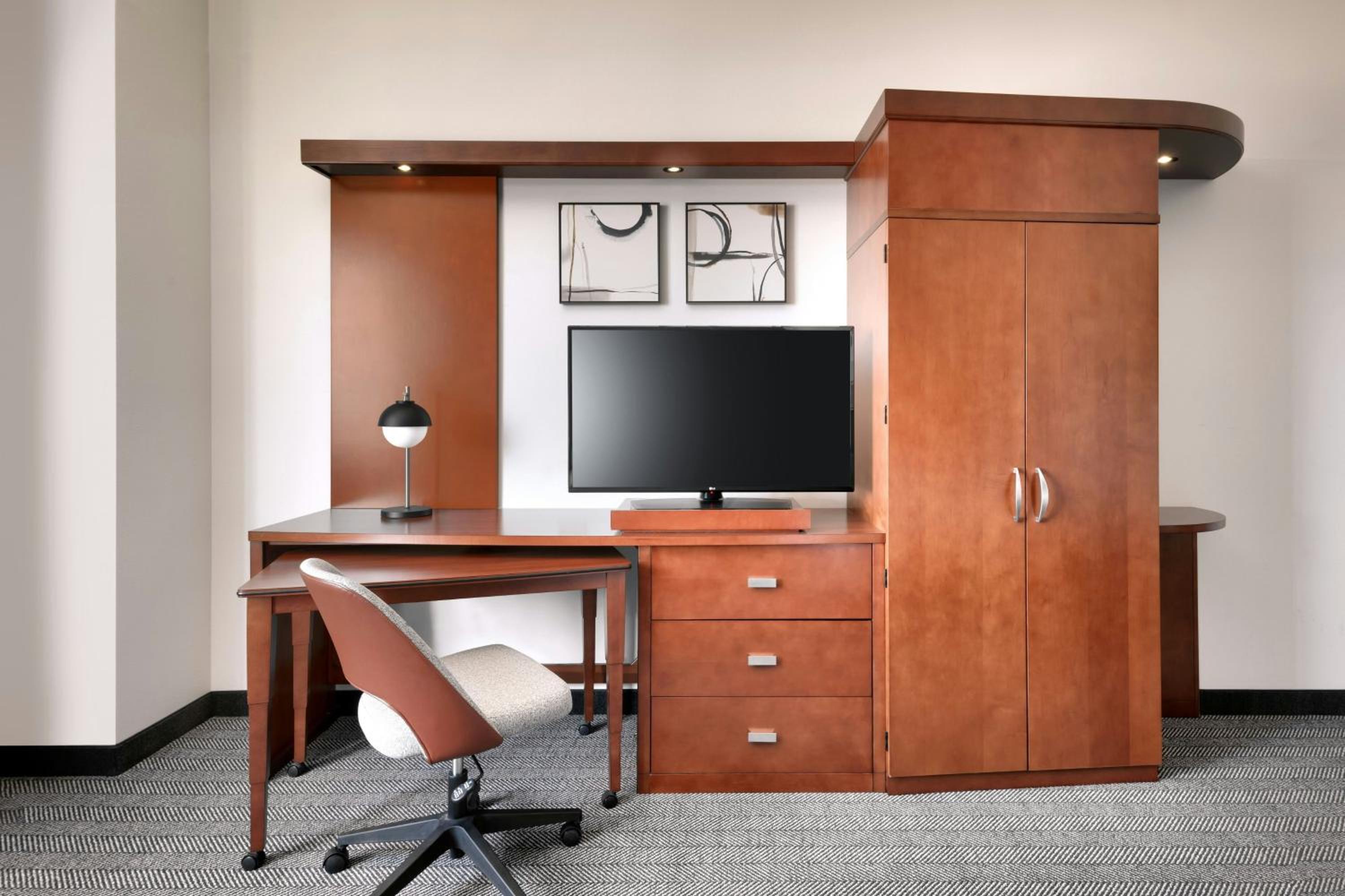 King Room with Sofa Bed and Roll-in Shower - Mobility and Hearing Accessible