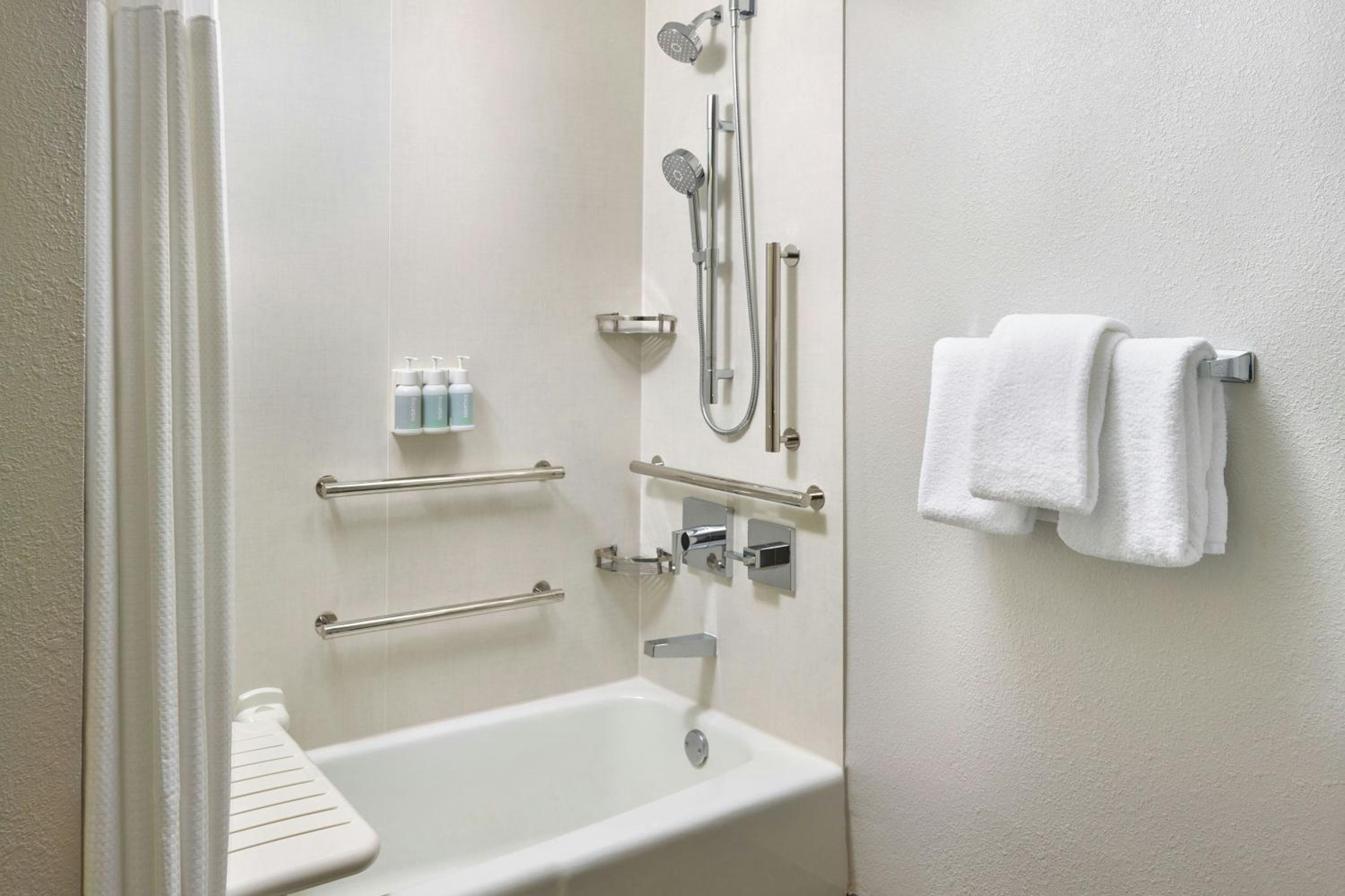 King Room with Sofa Bed and Roll-in Shower - Mobility and Hearing Accessible