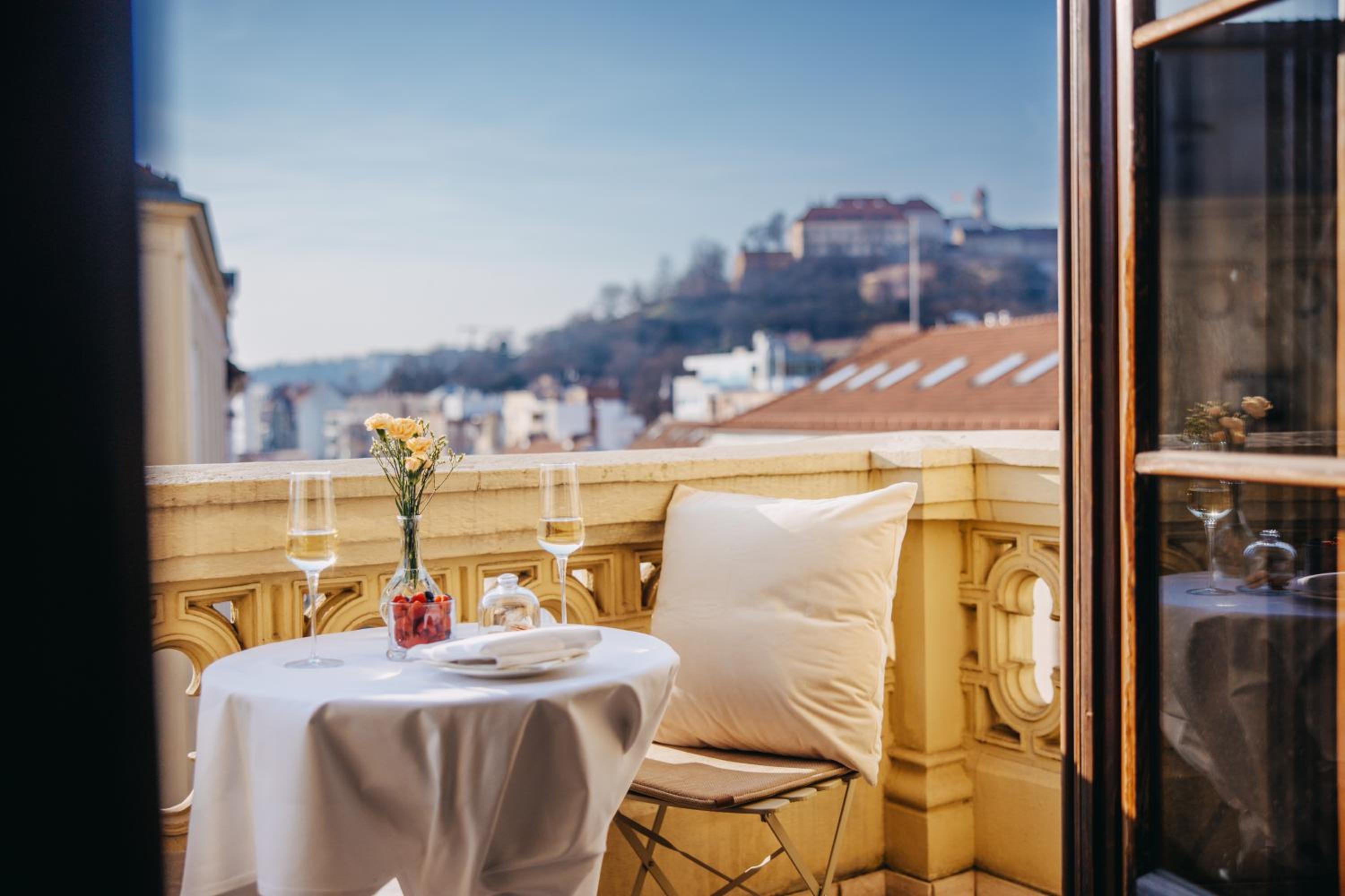 Apartment with View and Balcony
