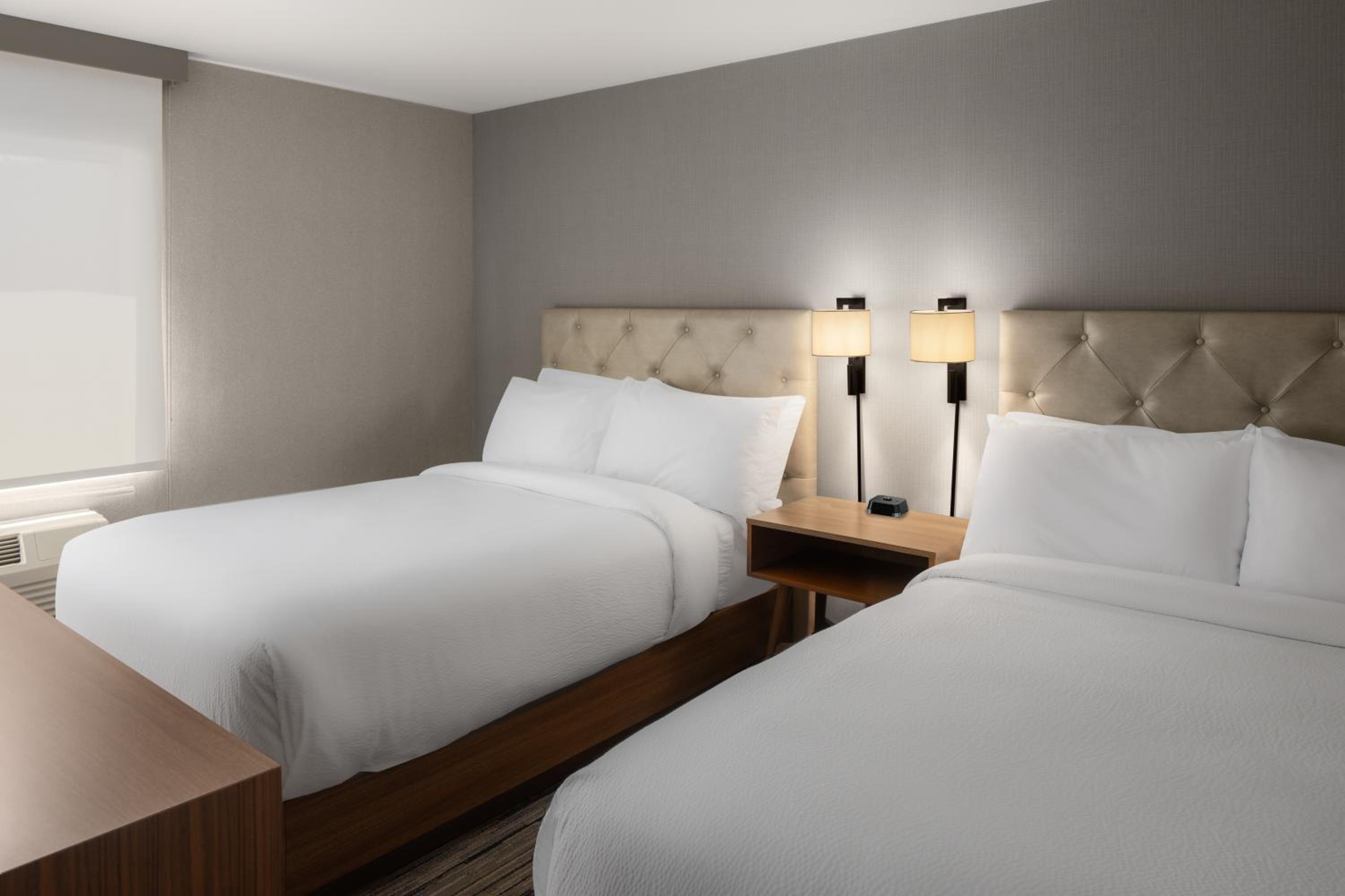 Queen Room with Two Queen Beds  and Adapted Tub - Mobility and Hearing Accessible
